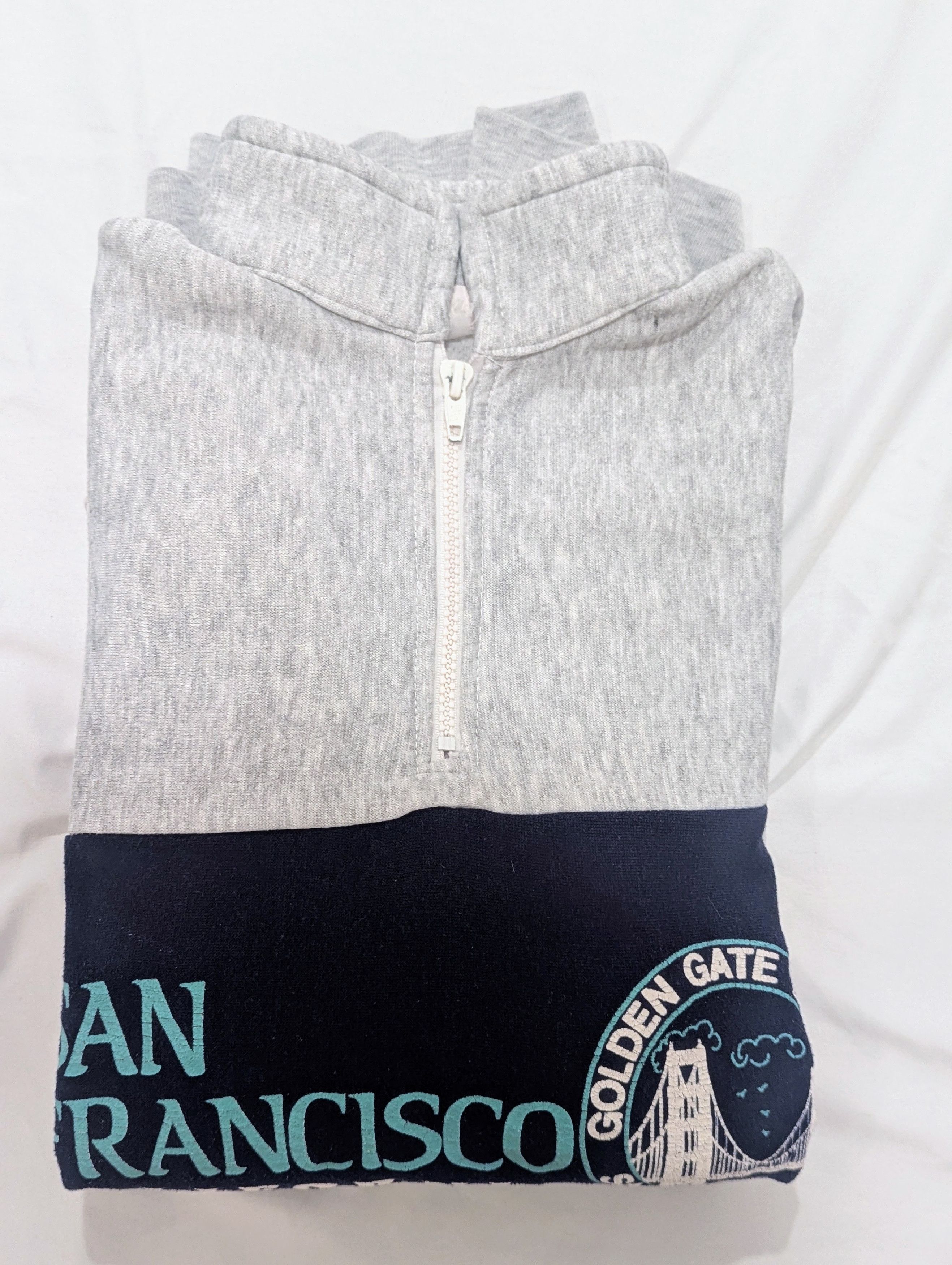 Other Vintage 90s San Francisco Golden Gate 1/4 Zip Sweatshirt S Size S / US 4 / IT 40 - 6 Thumbnail