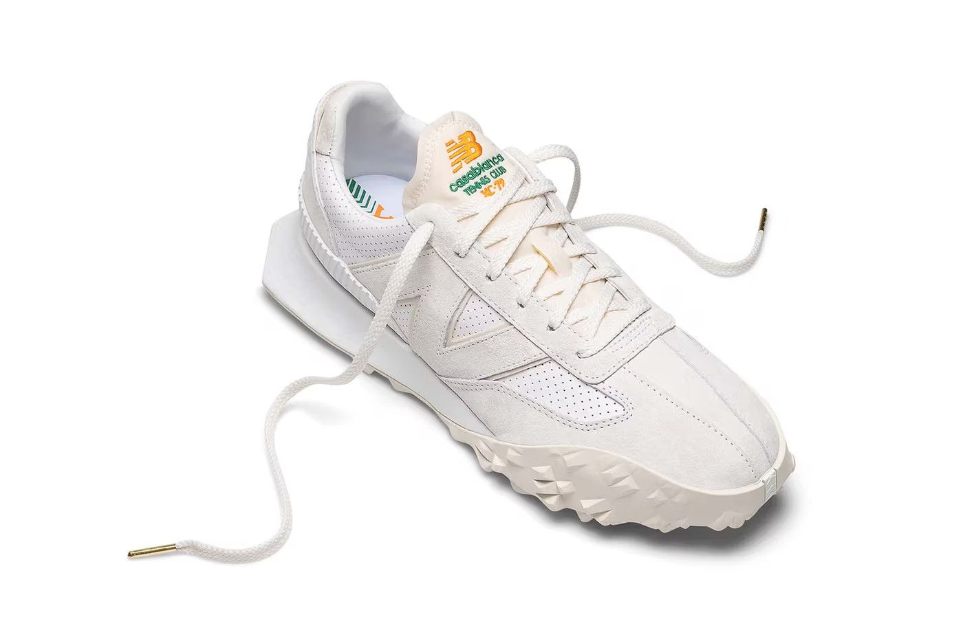 Casablanca × New Balance o1mle0126 Unisex XC-72 Low-Top Sneakers in White Size US 14 / EU 47 - 1 Thumbnail
