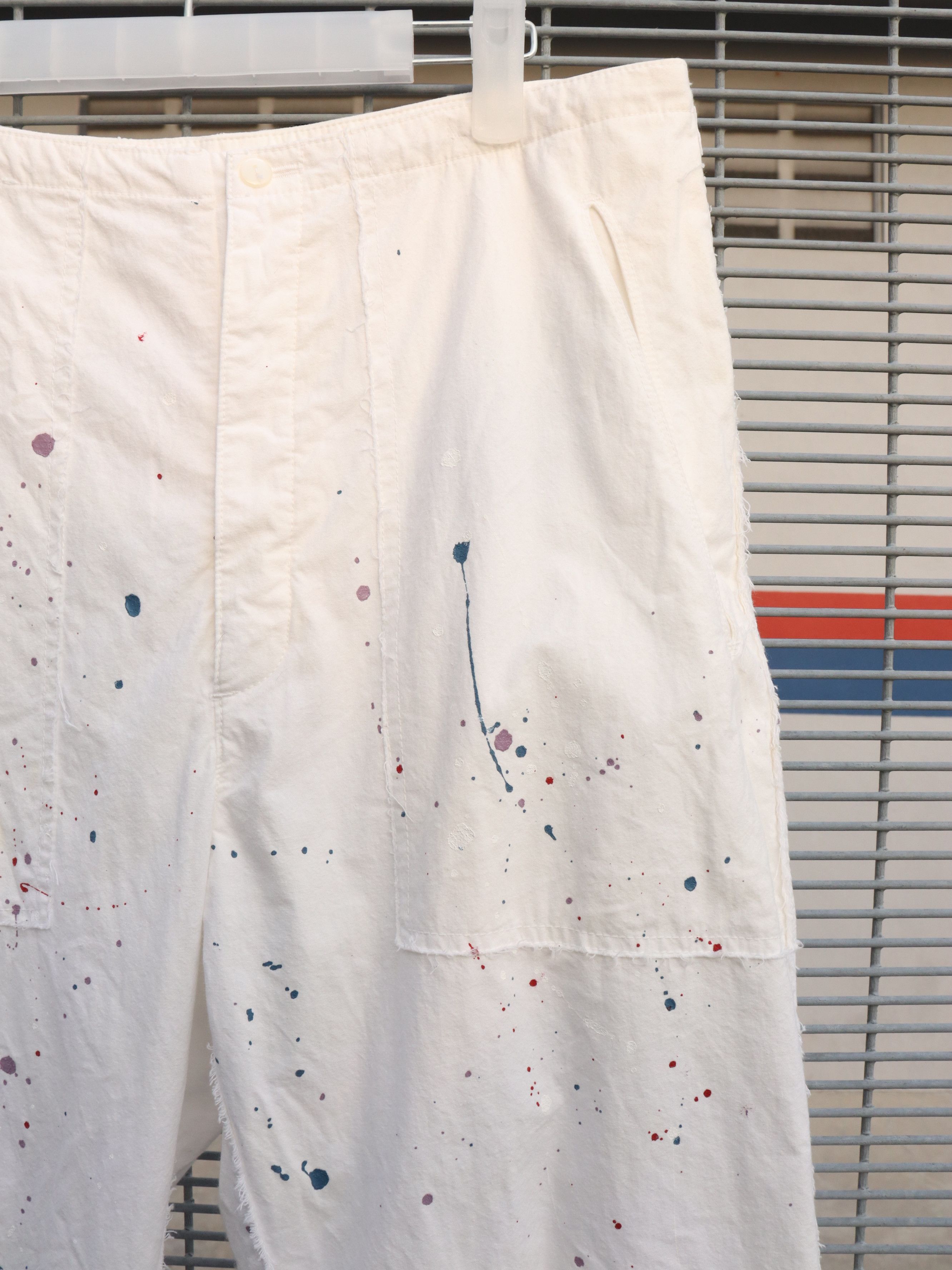 Bukht Bukht Splash Painted Design Pant Size US 32 / EU 48 - 4 Thumbnail