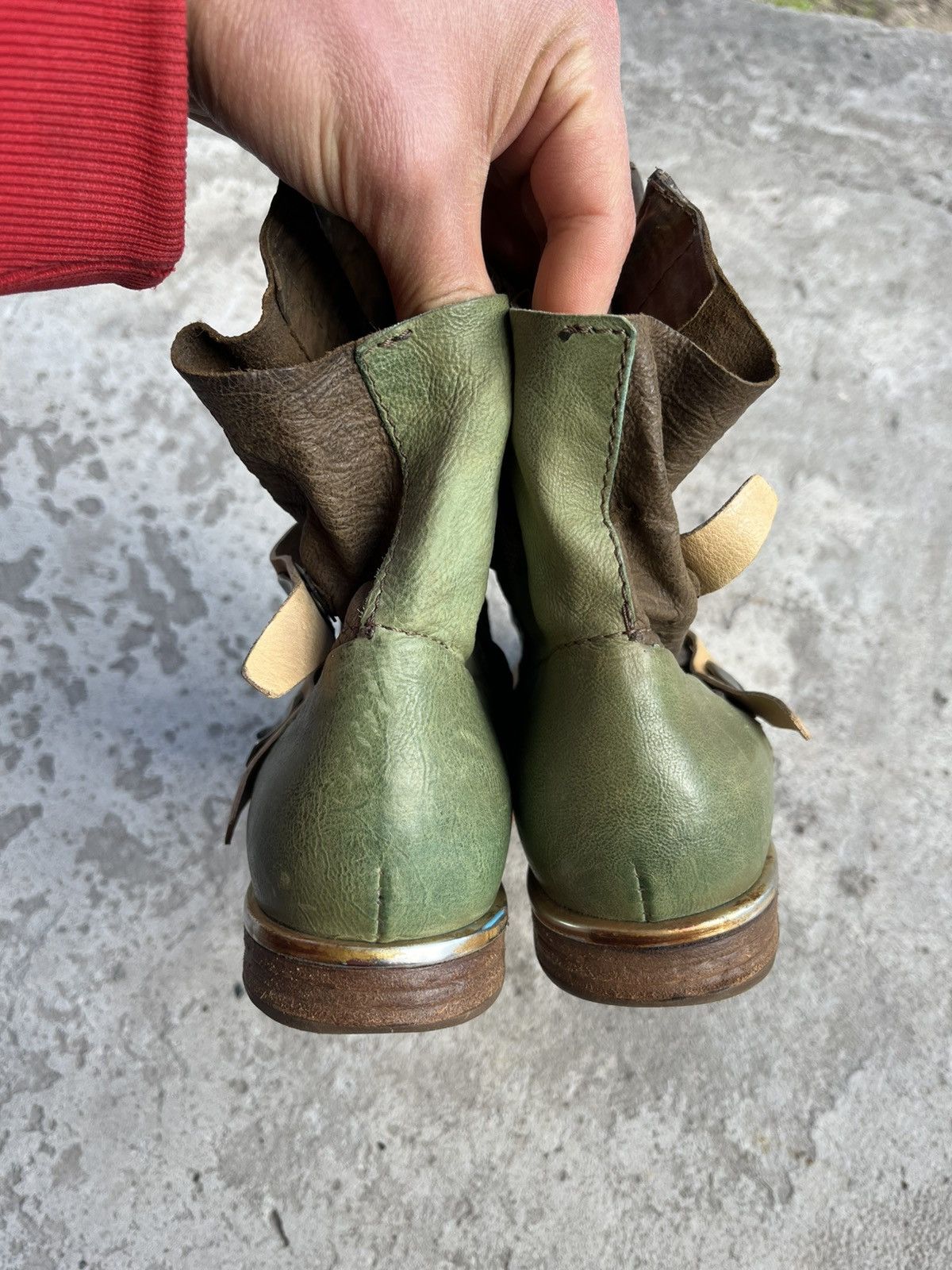 A.S.98 A.S.98 Airstep High Anke Leather Boots Shoes like Guidi Y2K Size US 9 / IT 39 - 4 Thumbnail
