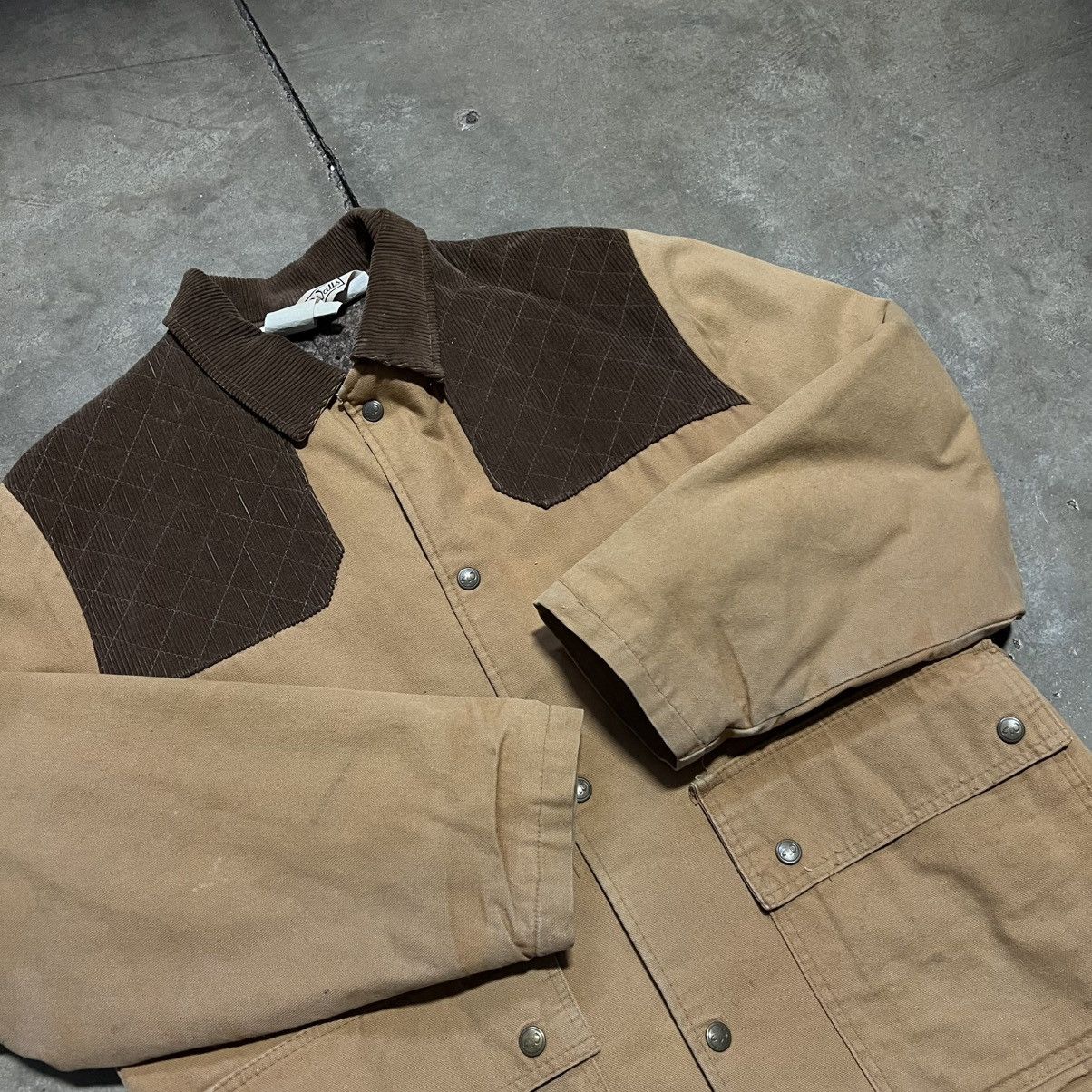 Walls Vintage 80s Walls Chore Jacket Corduroy Collar Blanket Lined Size US M / EU 48-50 / 2 - 6 Thumbnail