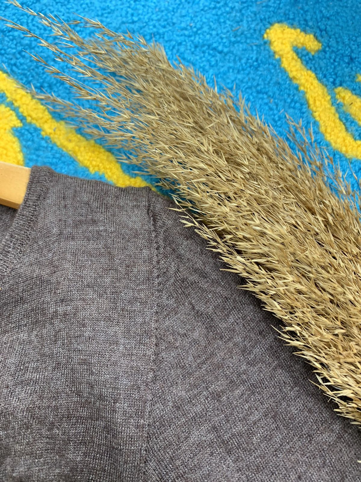 Brunello Cucinelli × Vintage Vintage Brunello Cucinelli Cashmere V-neck Jumper Sweater Size S / US 4 / IT 40 - 7 Thumbnail