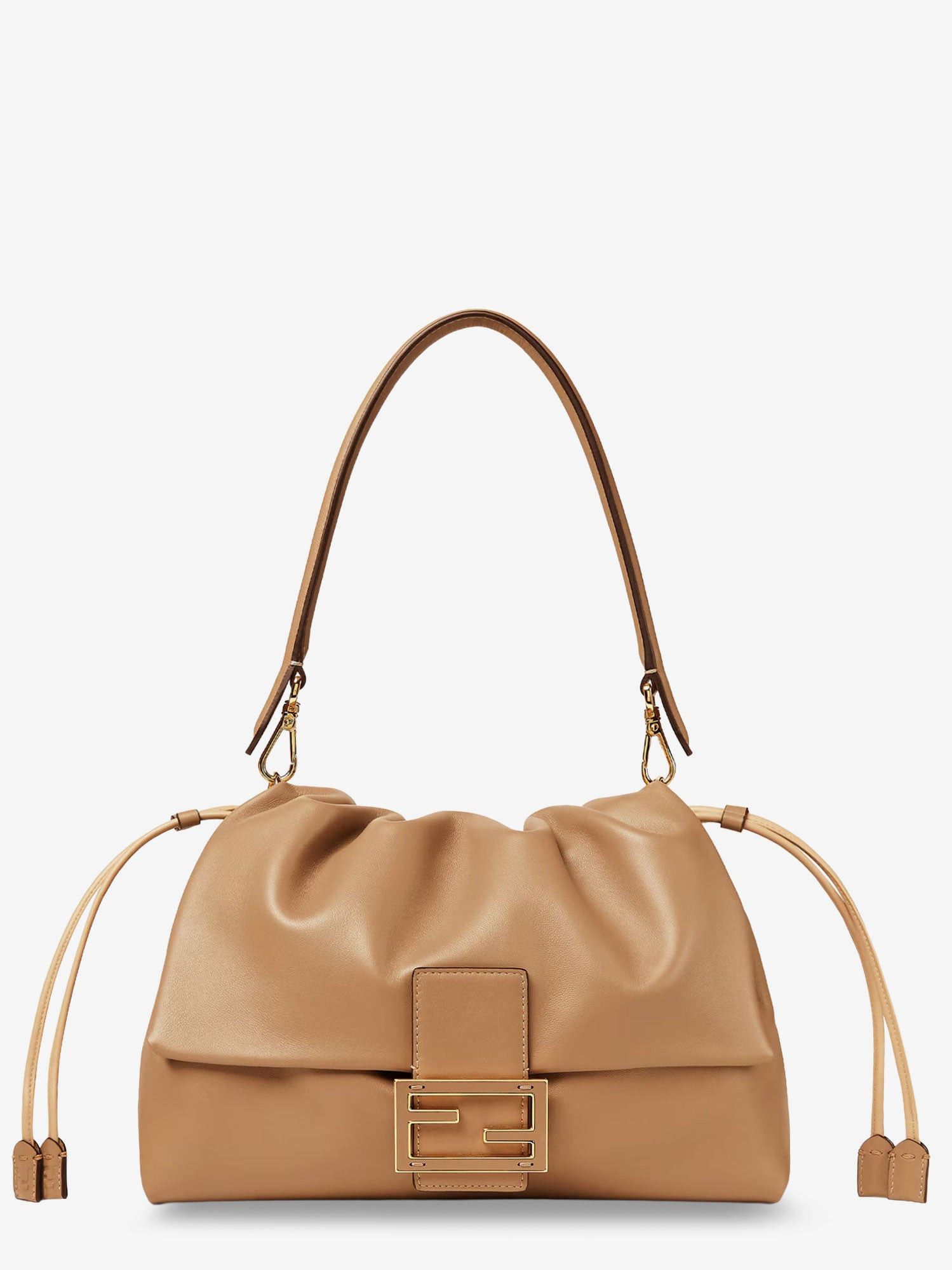 Fendi Mamma Baguette Large Leather Shoulder Bag Size ONE SIZE - 1 Thumbnail