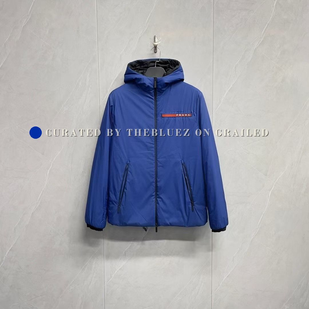 Prada Prada sport jacket Art.sgv246 Mat.66l with hodded | Grailed