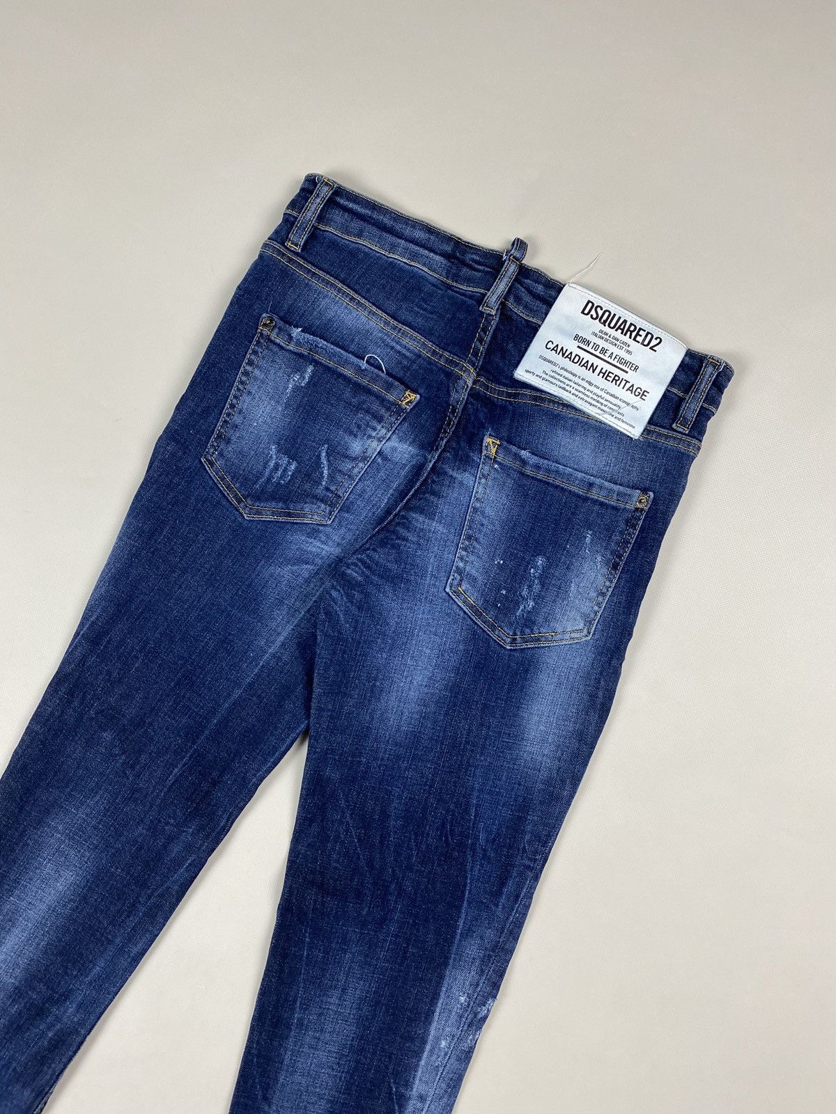 Dsquared2 Dsquared 2 ladies distressed denim jeans size 42 Size 28" / US 6 / IT 42 - 21 Thumbnail