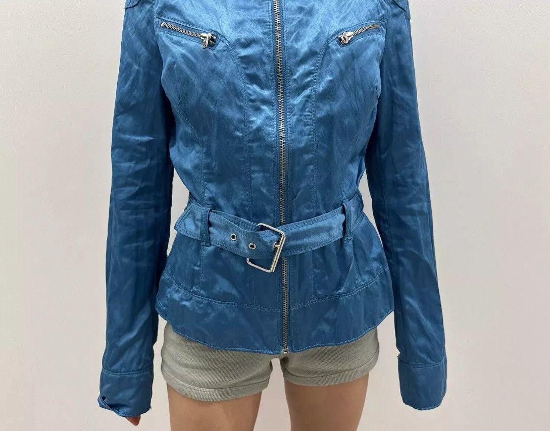 Miss Sixty × Vintage Vintage 2000s Miss Sixty Y2K Jacket Polyester Metall Size M / US 6-8 / IT 42-44 - 12 Thumbnail