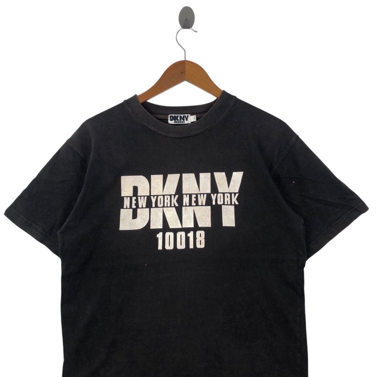 DKNY Vintage 90s DKNY Jeans Tee Shirt Big Logo Size M Size US M / EU 48-50 / 2 - 2 Thumbnail