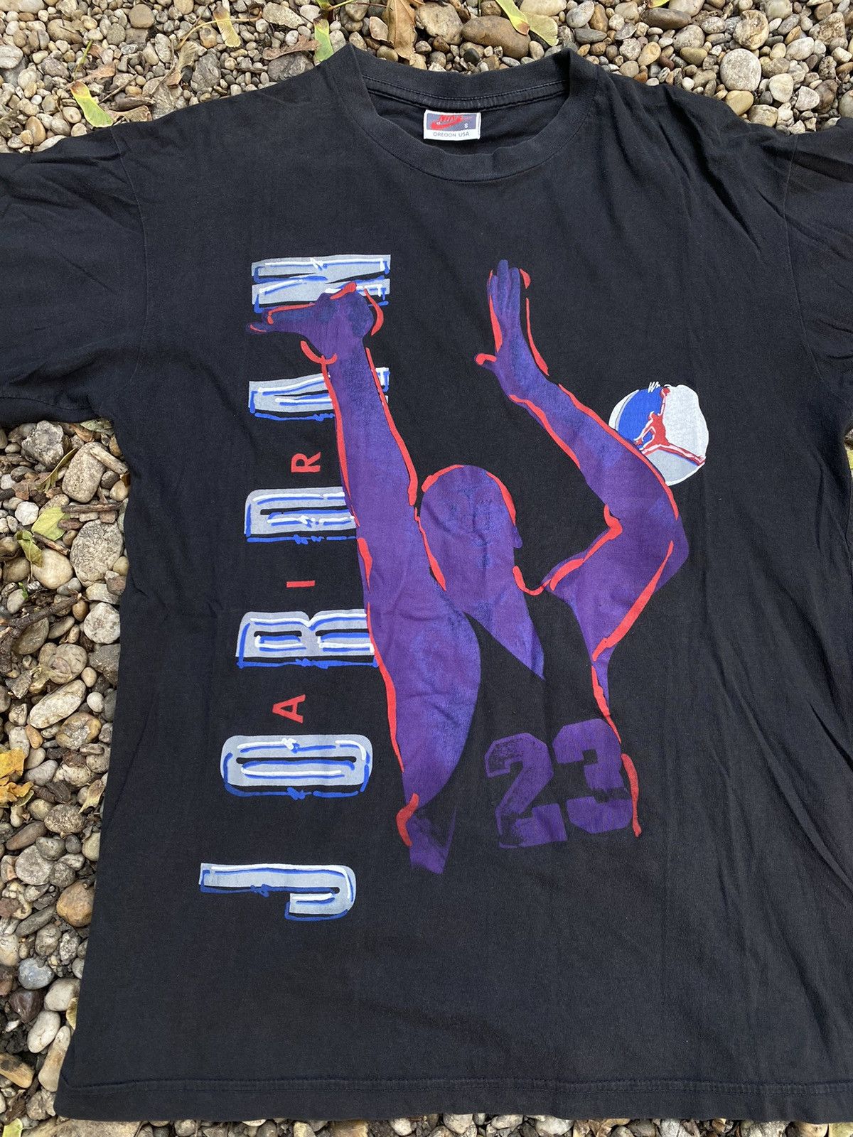 Jordan Brand × Nike × Vintage Vintage Nike Air Jordan T-Shirt Size US S / EU 44-46 / 1 - 2 Thumbnail
