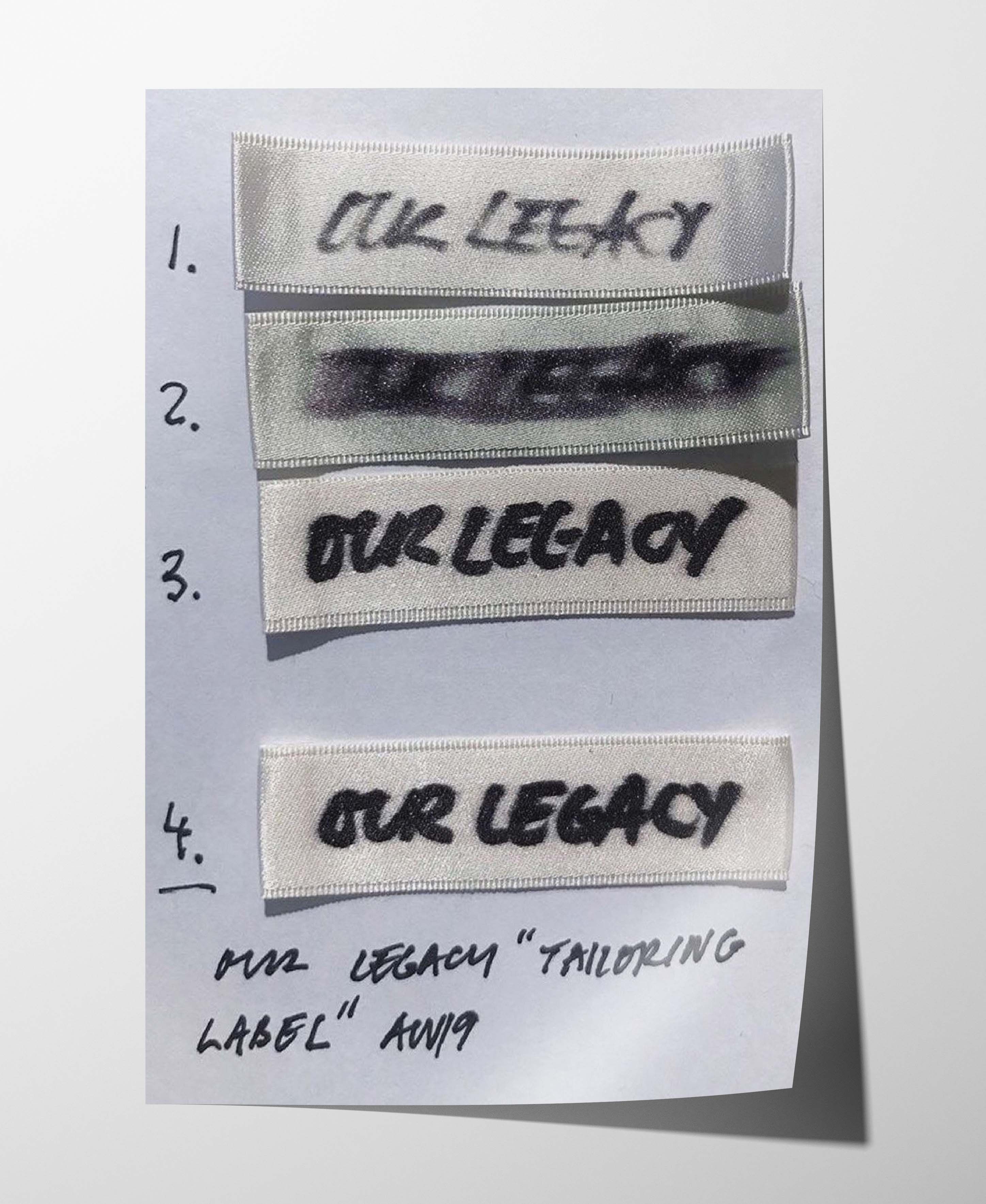 Our Legacy Our Legacy Sample Poster Print Gift Vintage Archive Size ONE SIZE - 1 Thumbnail