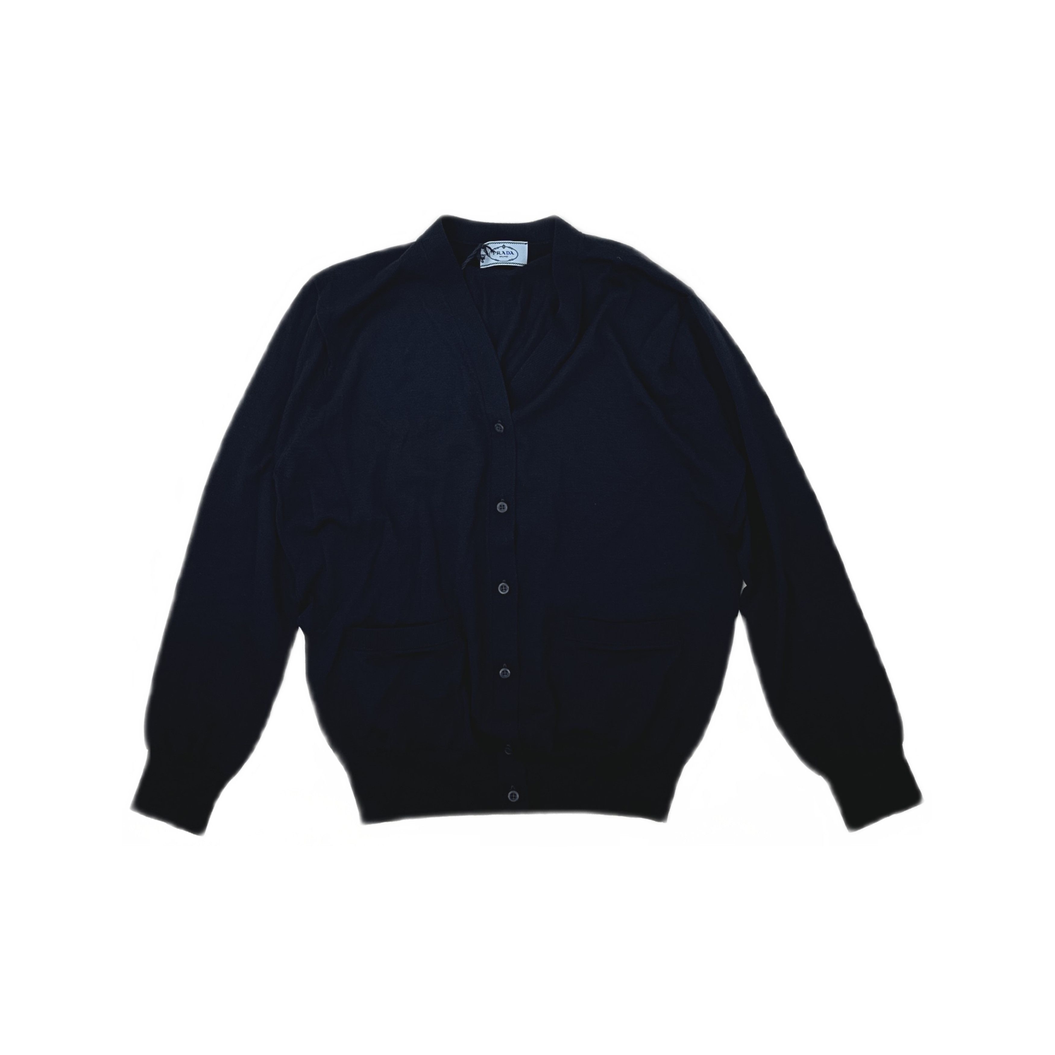 Prada Prada Superfine Wool Cardigan Size 38 Size XS / US 0-2 / IT 36-38 - 1 Thumbnail
