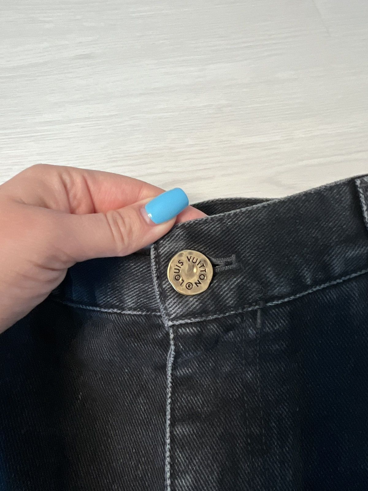 Louis Vuitton Louis Vuitton Monogram Workwear Denim Shorts Size US 36 / EU 52 - 3 Thumbnail