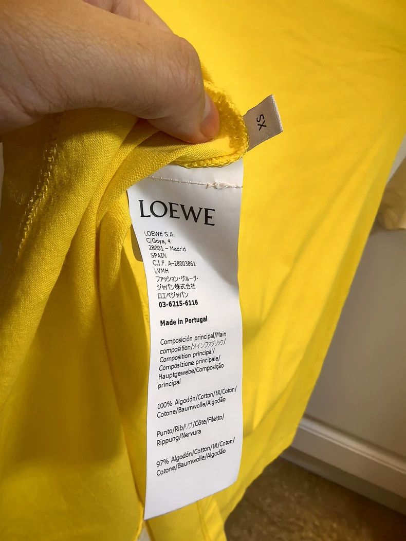 Loewe LOEWE Irregular short sleeves Size XS / US 0-2 / IT 36-38 - 4 Thumbnail