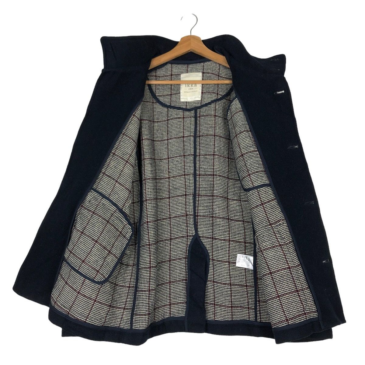 Japanese Brand 🔥VINTAGE CHORE JACKET TARTAN LINING IKKA ISSEY MIYAKE Size US L / EU 52-54 / 3 - 13 Thumbnail