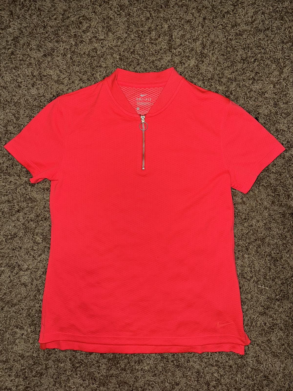 Nike Nike Women's Dry Fairway Blade Pink Polo Golf Sample Size S / US 4 / IT 40 - 1 Thumbnail