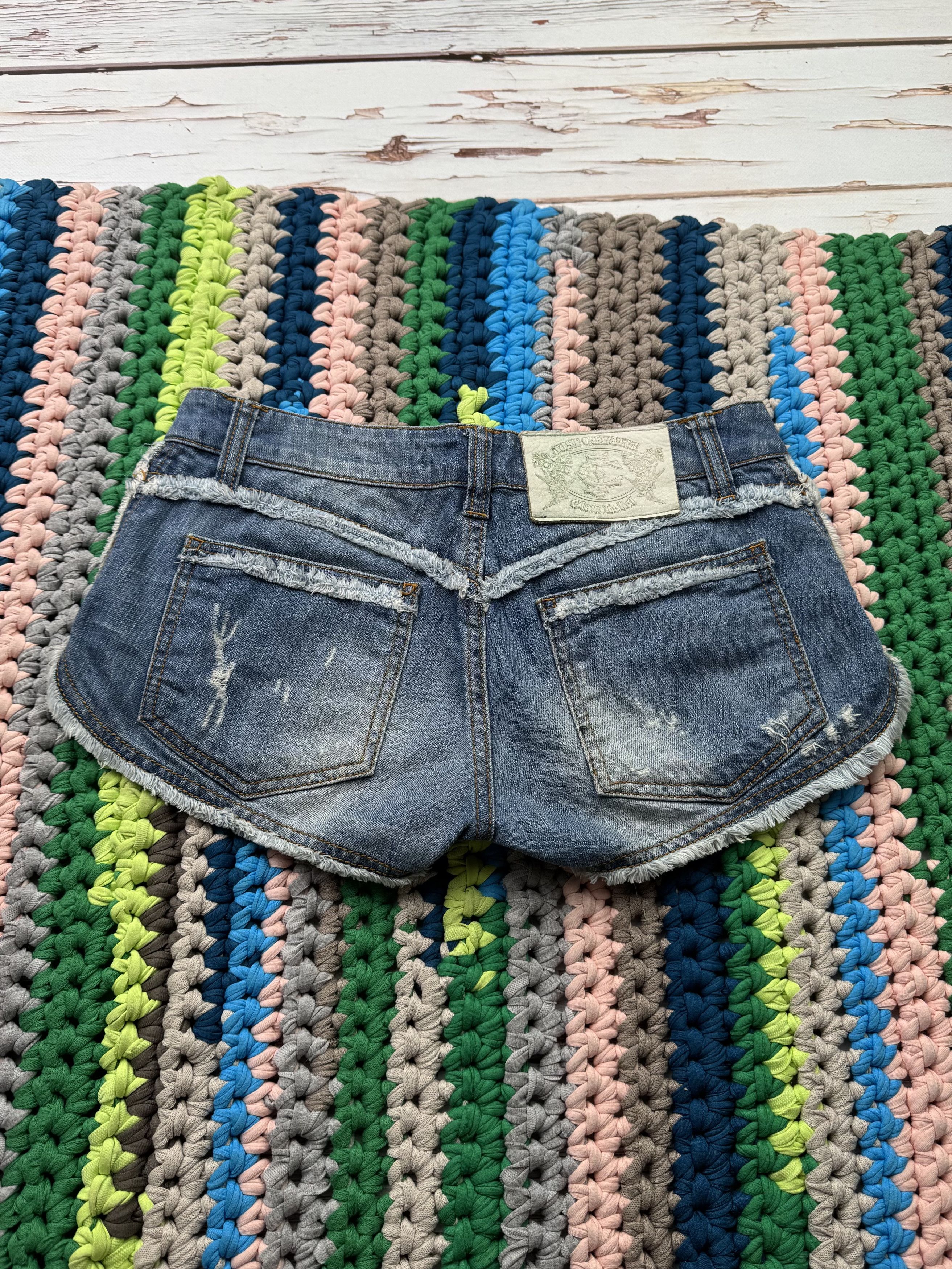 Just Cavalli Just Cavalli Vintage Mini Shorts (V239)(D10) Size 27" / US 4 / IT 40 - 10 Thumbnail