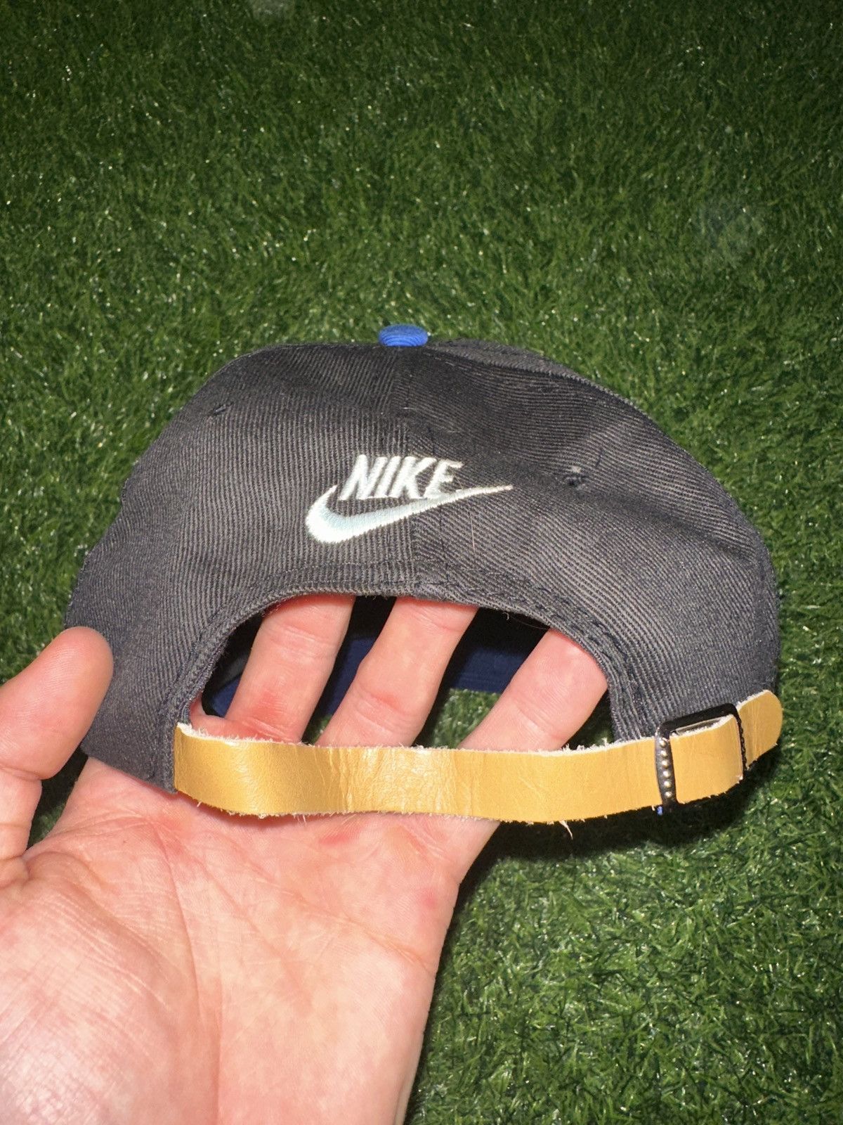 Nike Vintage nike jump sautons adjustable hat Size ONE SIZE - 4 Thumbnail