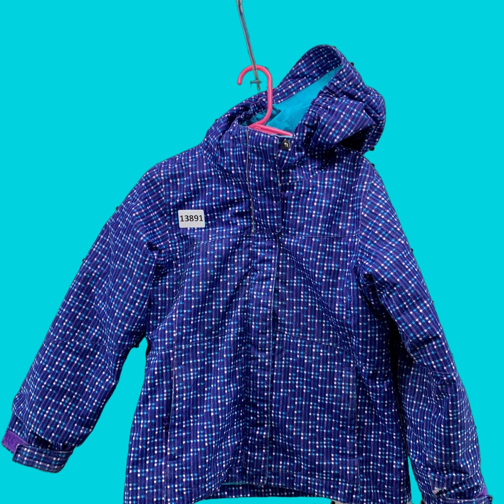 Vintage Columbia Fleece Jacket Women's XS Blue Purple Full Zip Pockets Pattern Mid-Length Outdoor Activewear Jacket Womens XS Columbia Fleece Jacket Size XS / US 0-2 / IT 36-38 - 1 Thumbnail
