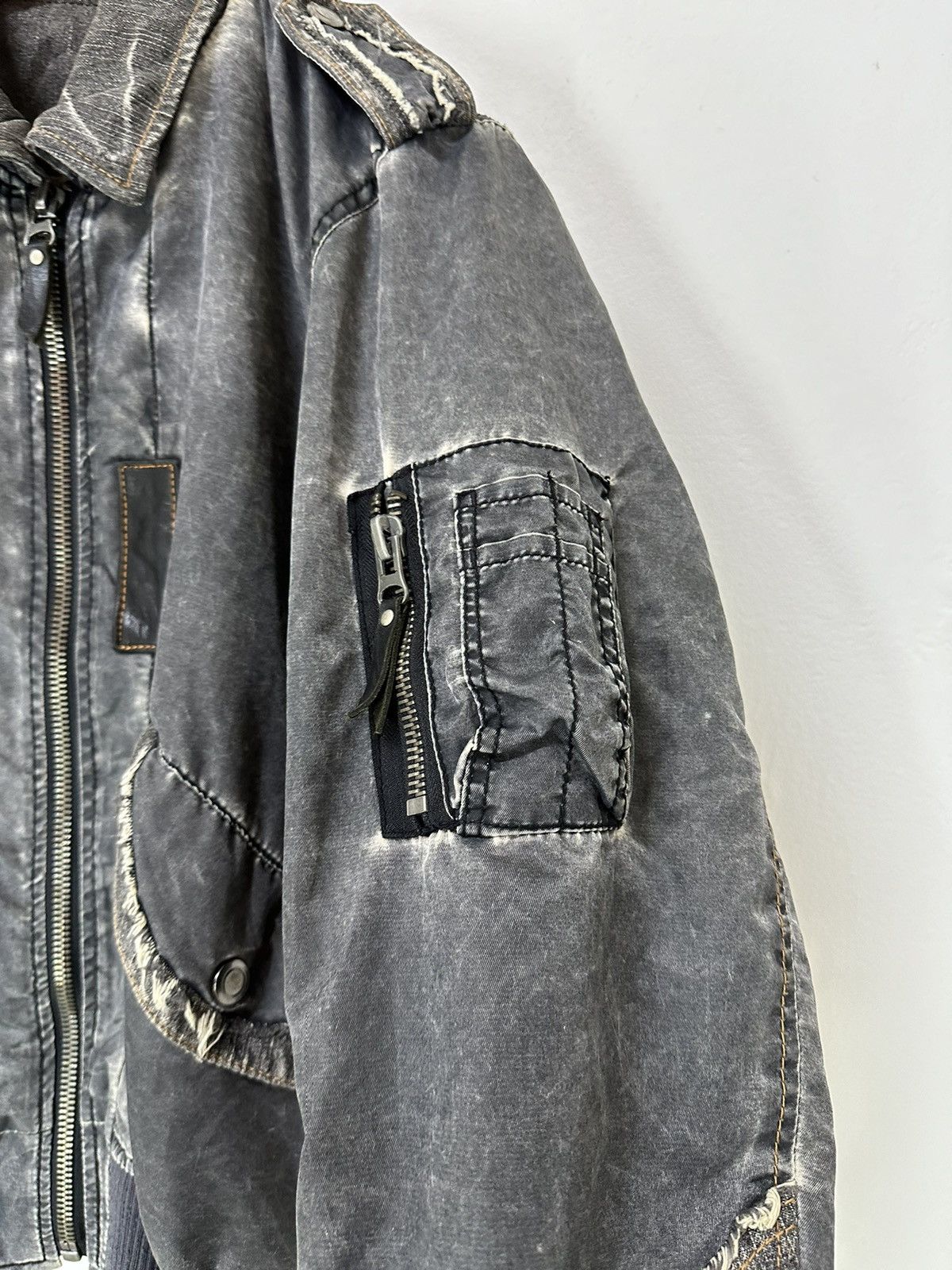 Japanese Brand Hybrid Ma-1 Bomber Jacket Design Gumu International Design Size US M / EU 48-50 / 2 - 5 Thumbnail