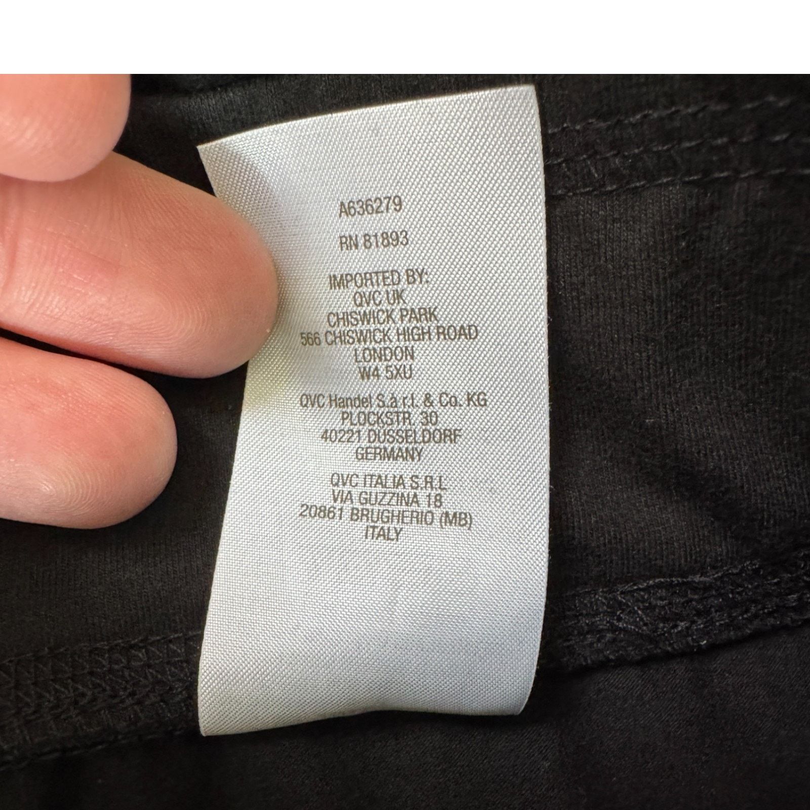 Denim & Co. Denim & Co Stretch Slim Leg Pants Black Medium Petite Size 27" / US 4 / IT 40 - 6 Thumbnail