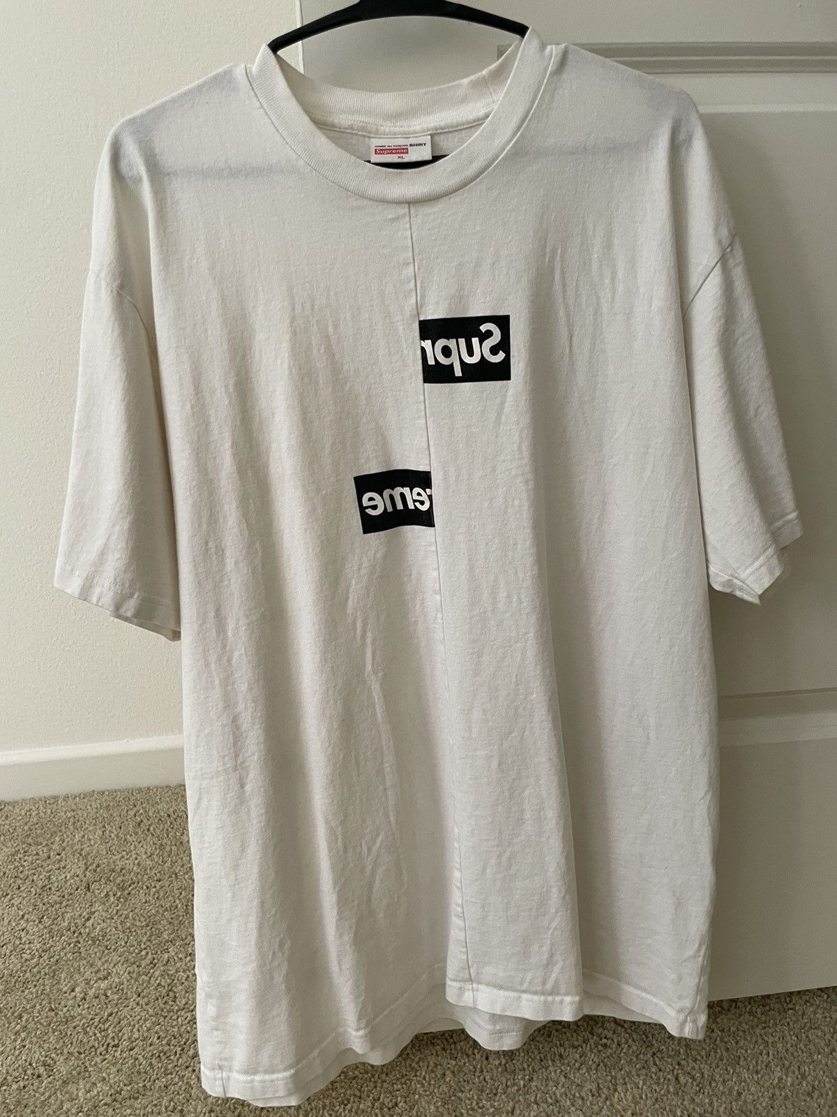 Supreme cdg split tee good