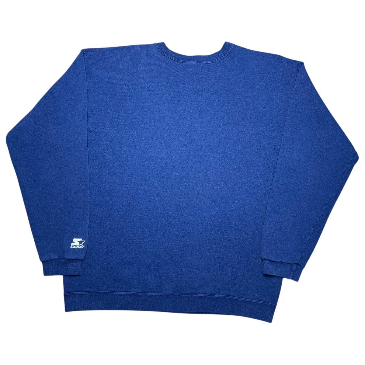 Starter Vtg 1990s NFL Denver Broncos Starter Spell Out 3D Sweatshirt Size US L / EU 52-54 / 3 - 3 Thumbnail