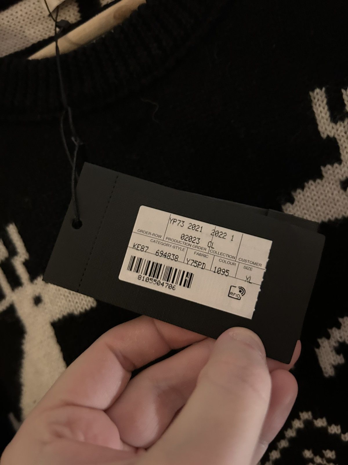Saint Laurent Paris Saint Laurent Knit Sweater Size US M / EU 48-50 / 2 - 6 Thumbnail