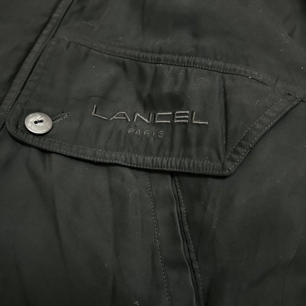 Lancel Vintage Lancel Paris Technical Double Breasted Jacket Size US M / EU 48-50 / 2 - 17 Thumbnail