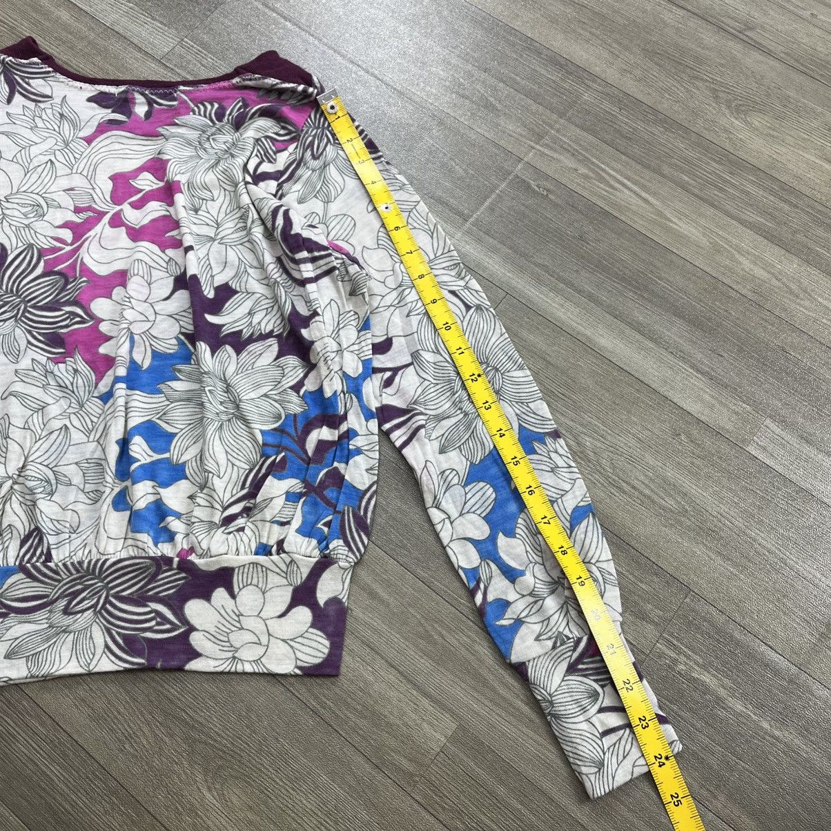 Tsumori Chisato Vintage Tsumori Chisato Issey Miyake Florals Swearshirt Size M / US 6-8 / IT 42-44 - 13 Thumbnail