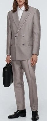 Tom Ford o1loc1c0724 15DD40 Jacket in Grey Size US L / EU 52-54 / 3 - 2 Thumbnail