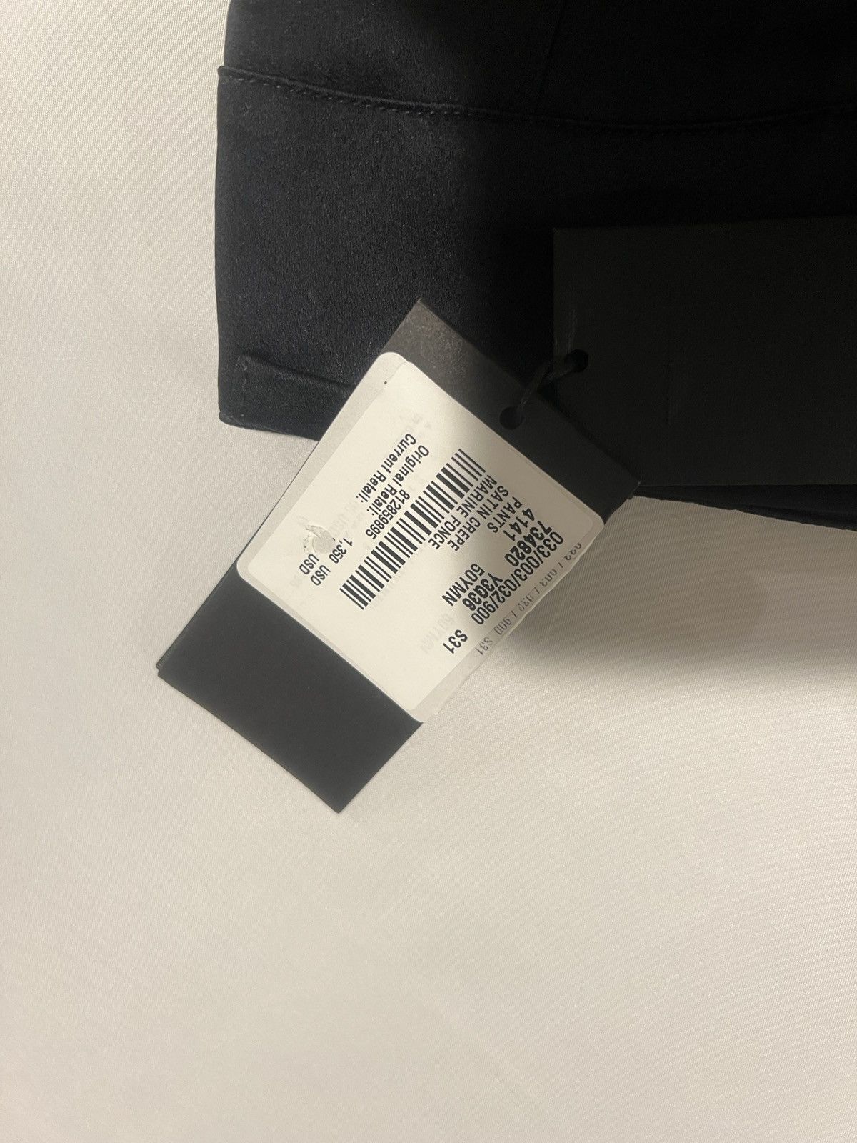 Saint Laurent Paris Saint Laurent men’s silk blend joggers. 50/M. $1350 Size US 34 / EU 50 - 8 Thumbnail