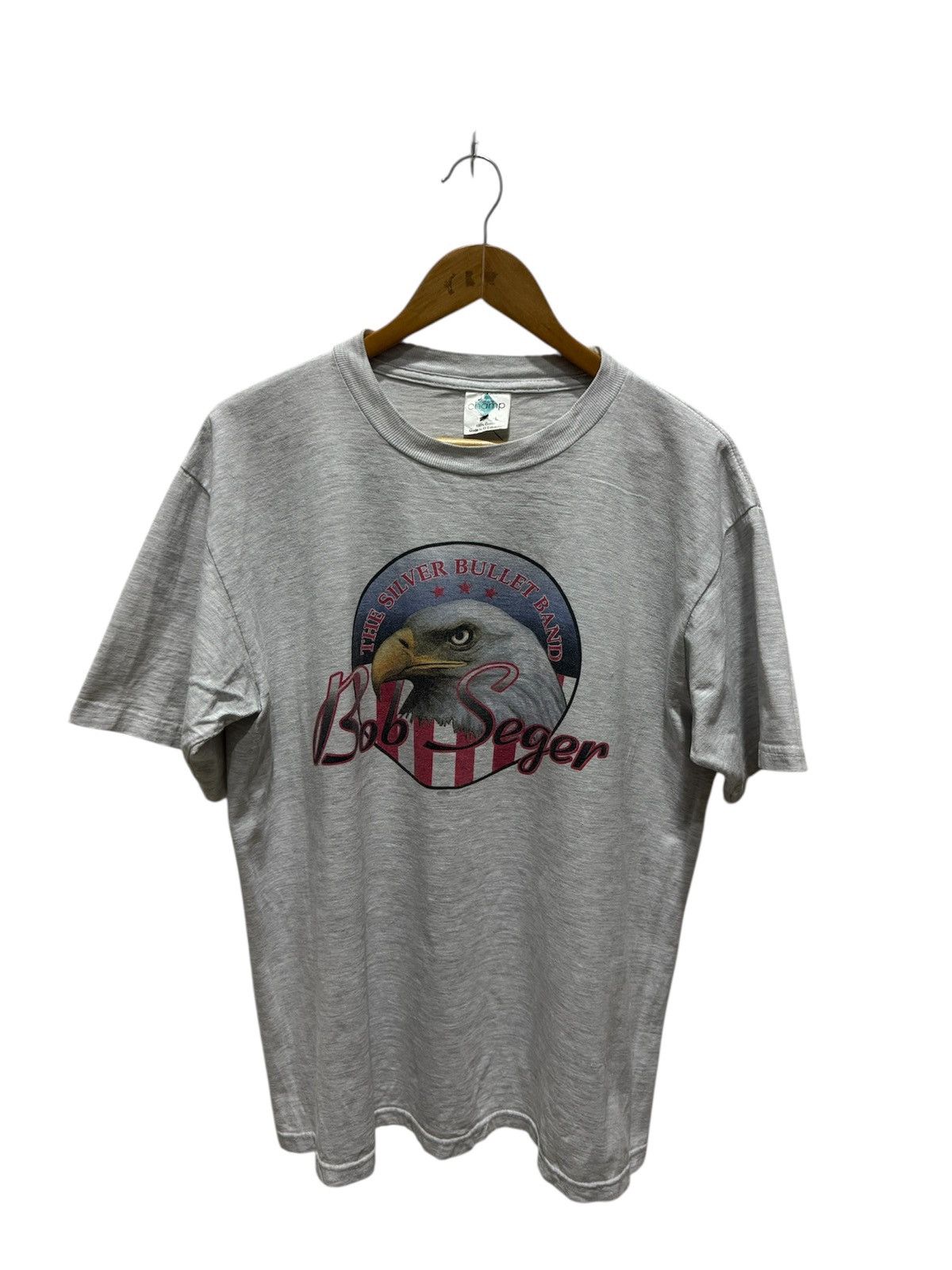 Band Tees × Vintage Vintage 90’s Bob Seger The Silver Bullet Band Tour Size US L / EU 52-54 / 3 - 1 Thumbnail