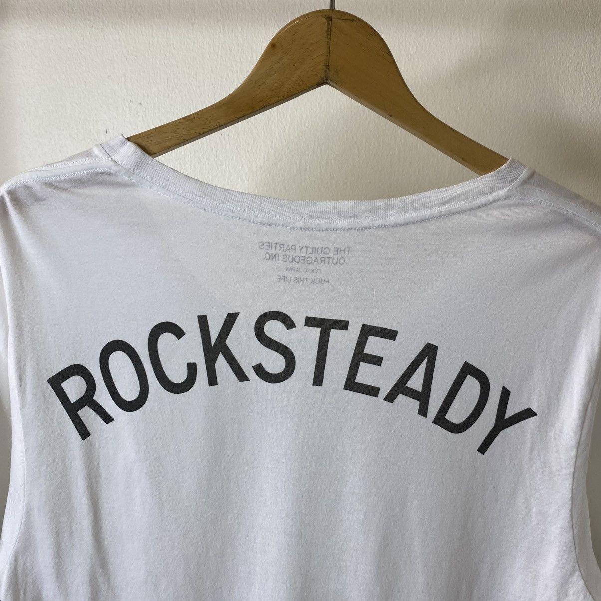 Wacko Maria The Guilty Parties Fuck This Life Rocksteady T Shirt Size US M / EU 48-50 / 2 - 2 Thumbnail