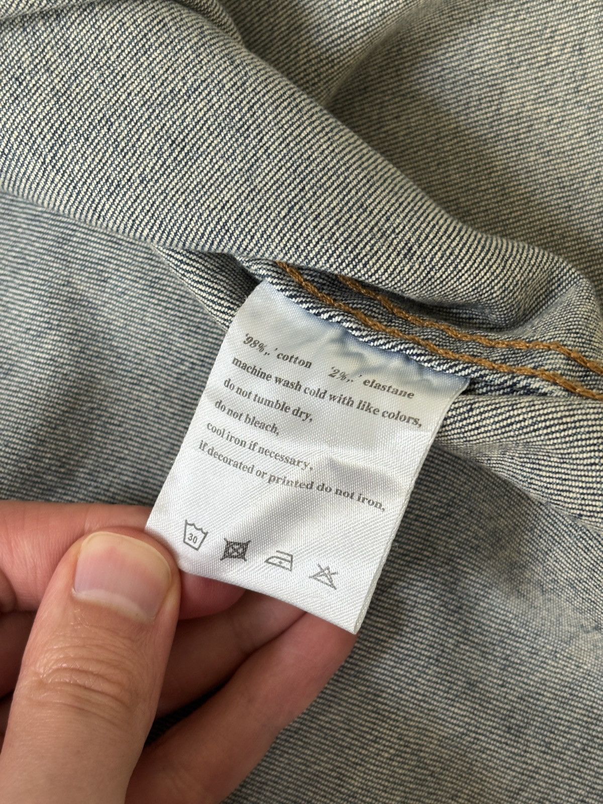 Ksubi Ksubi Snakebite Dripp Denim Shirt Size US M / EU 48-50 / 2 - 7 Thumbnail