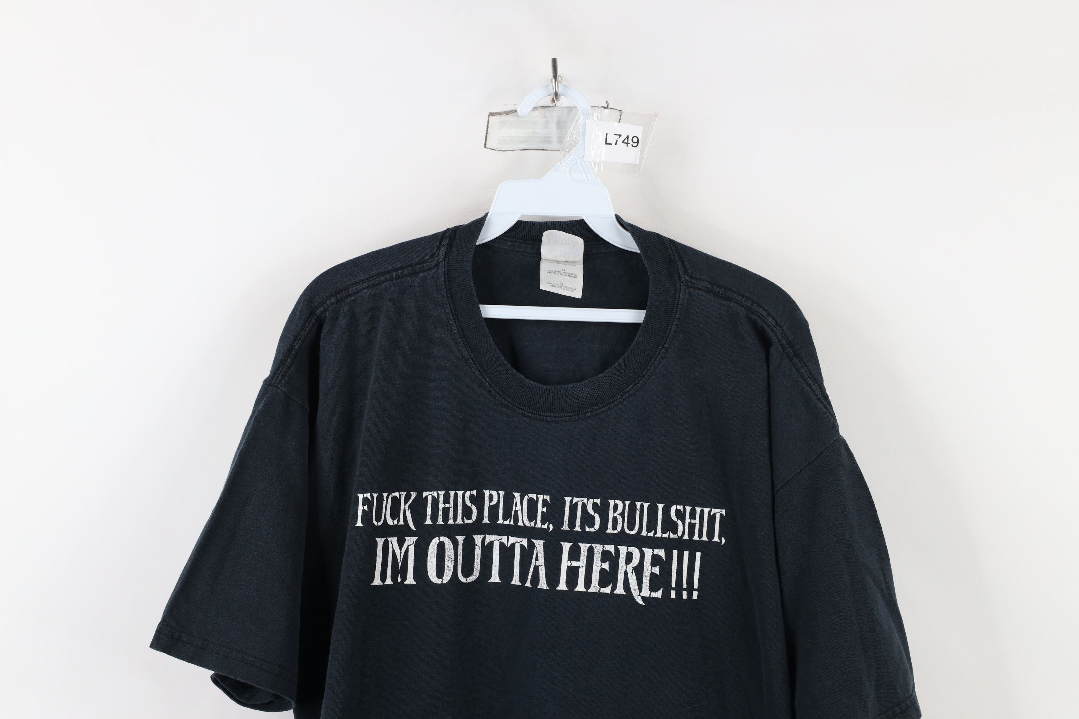 Vintage Vintage Sponge Radio F*ck This Place Its Bullsh*t T-Shirt Size US XL / EU 56 / 4 - 2 Thumbnail