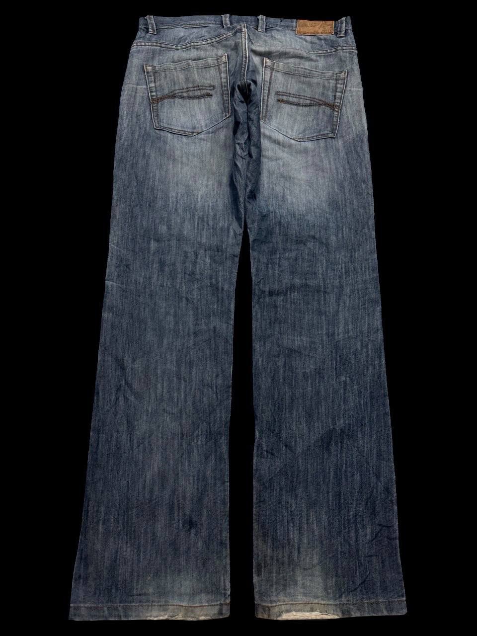 Kapital THRASHED Japanese Jules Denim Regular Faded Distress Ripped Size US 34 / EU 50 - 16 Thumbnail