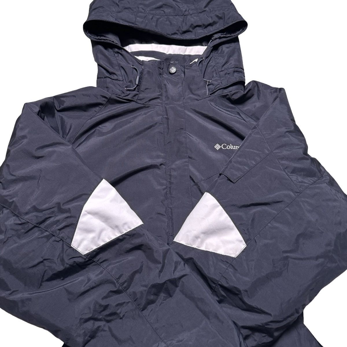 Columbia Columbia Women's Black White Full Zip Jacket Winter 2X Size XXL / US 16-18 / IT 52-54 - 3 Thumbnail