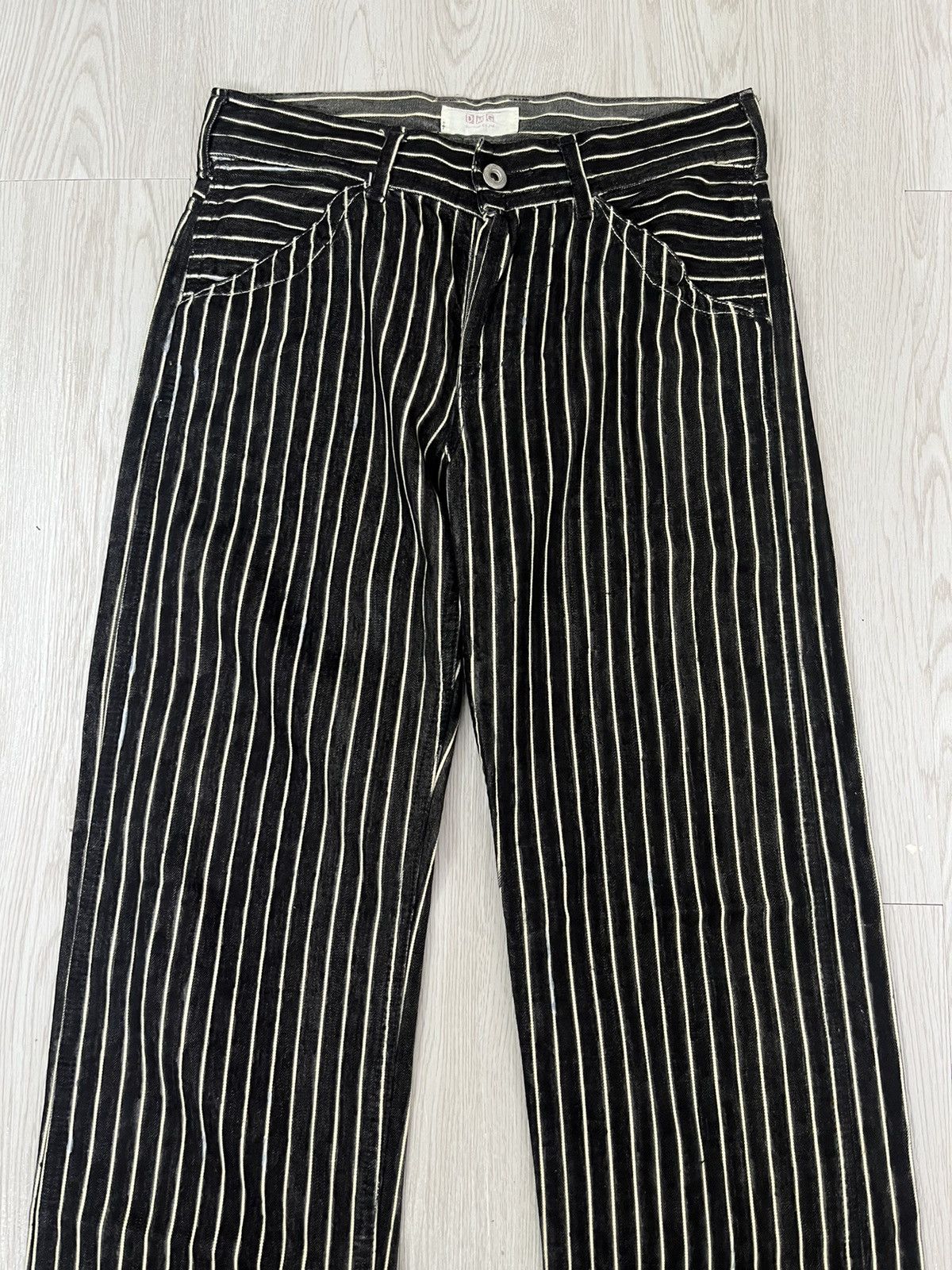Japanese Brand Vintage DMG Domingo Buckle Back Prisoner Pant Size 27" / US 4 / IT 40 - 2 Thumbnail