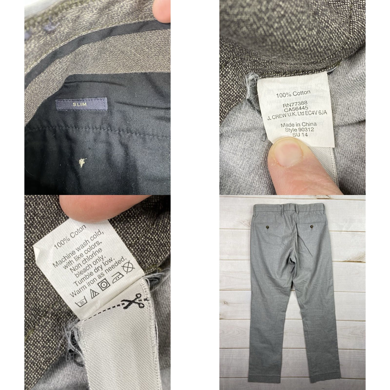 J.Crew VINTAGE Size US 30 / EU 46 - 8 Thumbnail