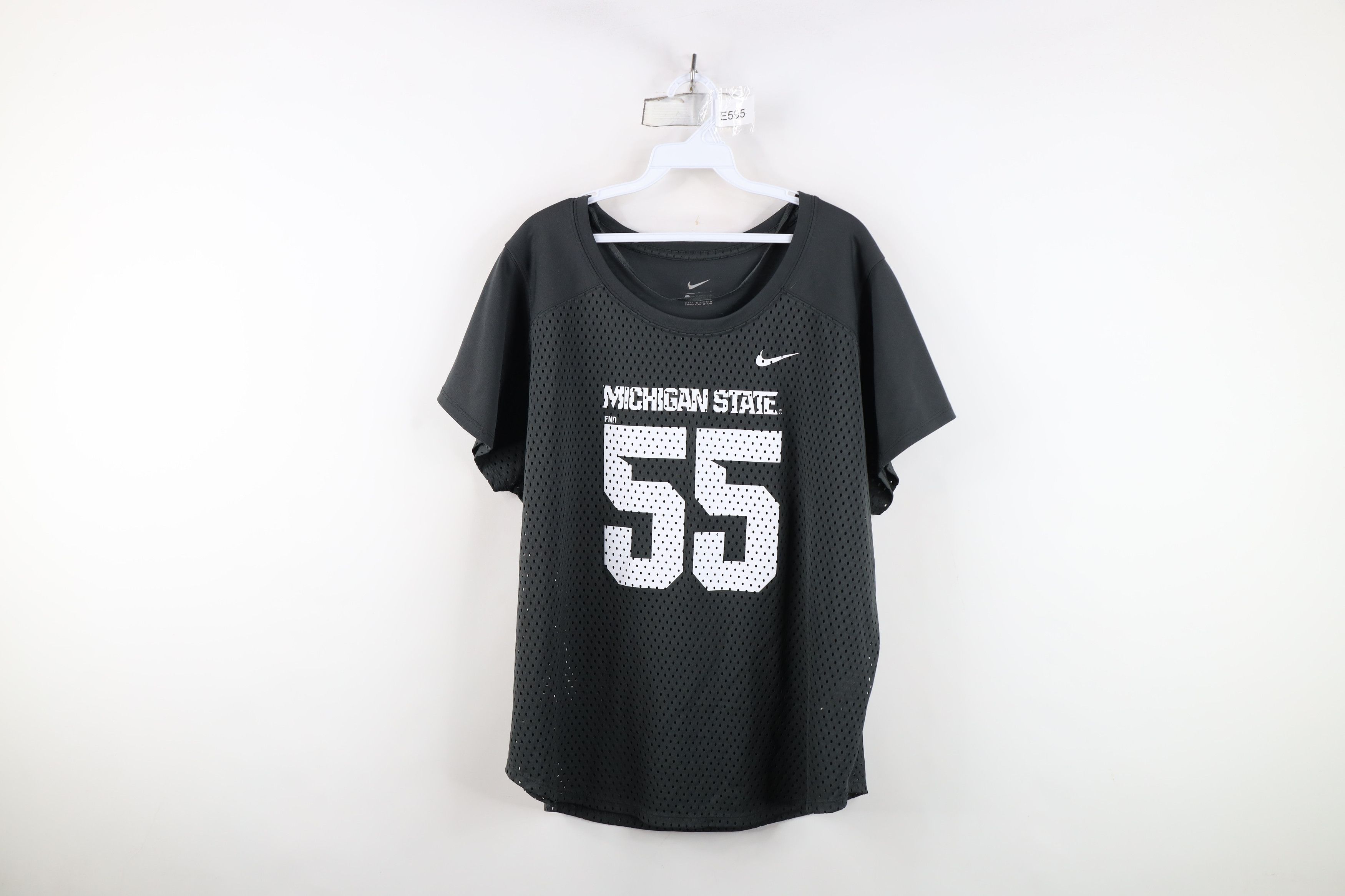 Nike Nike Dolman Sleeve Michigan State University Football Jersey Size XL / US 12-14 / IT 48-50 - 1 Thumbnail