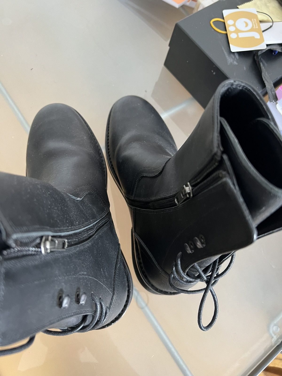 Ann Demeulemeester ann demeulemeester vitello lk. boots Size US 9 / EU 42 - 5 Thumbnail