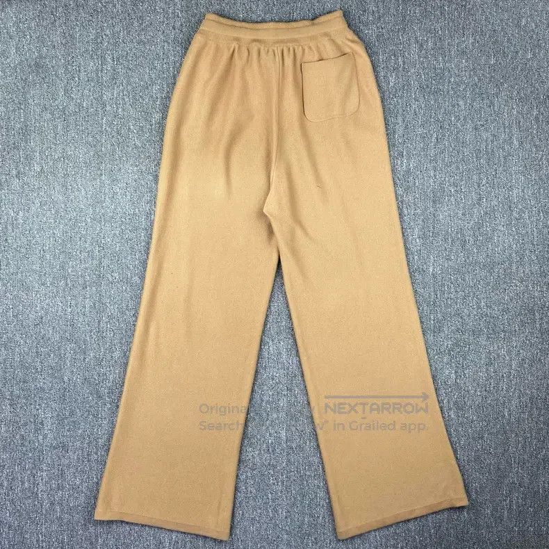 Loro Piana Loro Piana Cashmere goat casual wide-leg pants Size 27" / US 4 / IT 40 - 3 Thumbnail