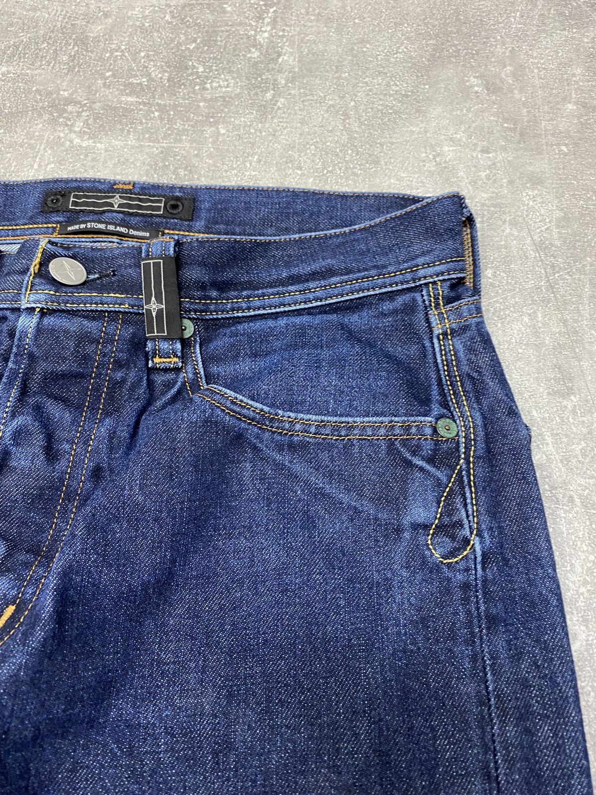 Massimo Osti × Stone Island × Vintage Vintage 90's Stone Island Denim Massimo Osti Archival Jeans Size US 28 / EU 44 - 10 Thumbnail