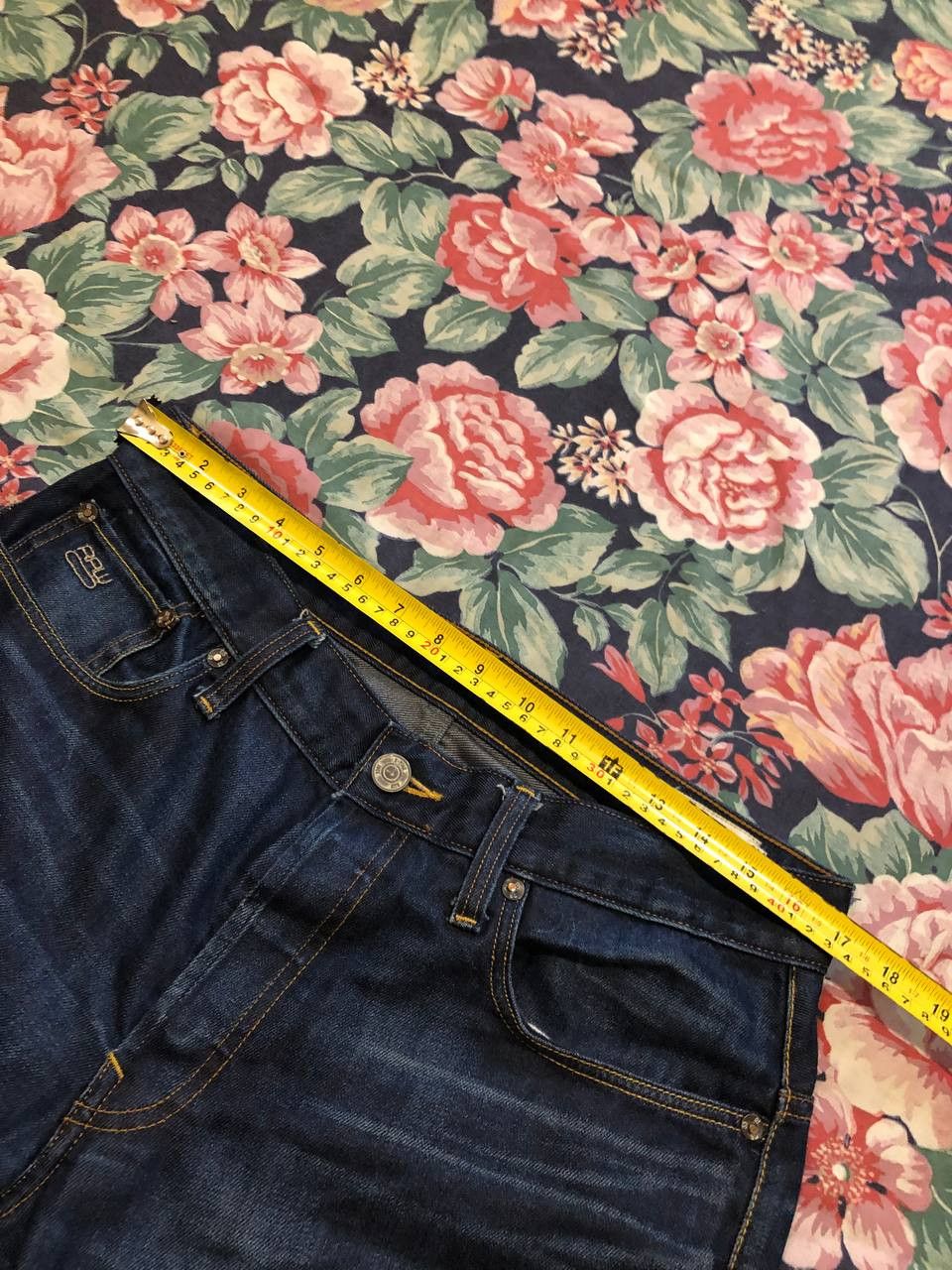 G-Star jeans blue G-Star Raw Y2K logo Vintage streetwear Size US 34 / EU 50 - 6 Thumbnail