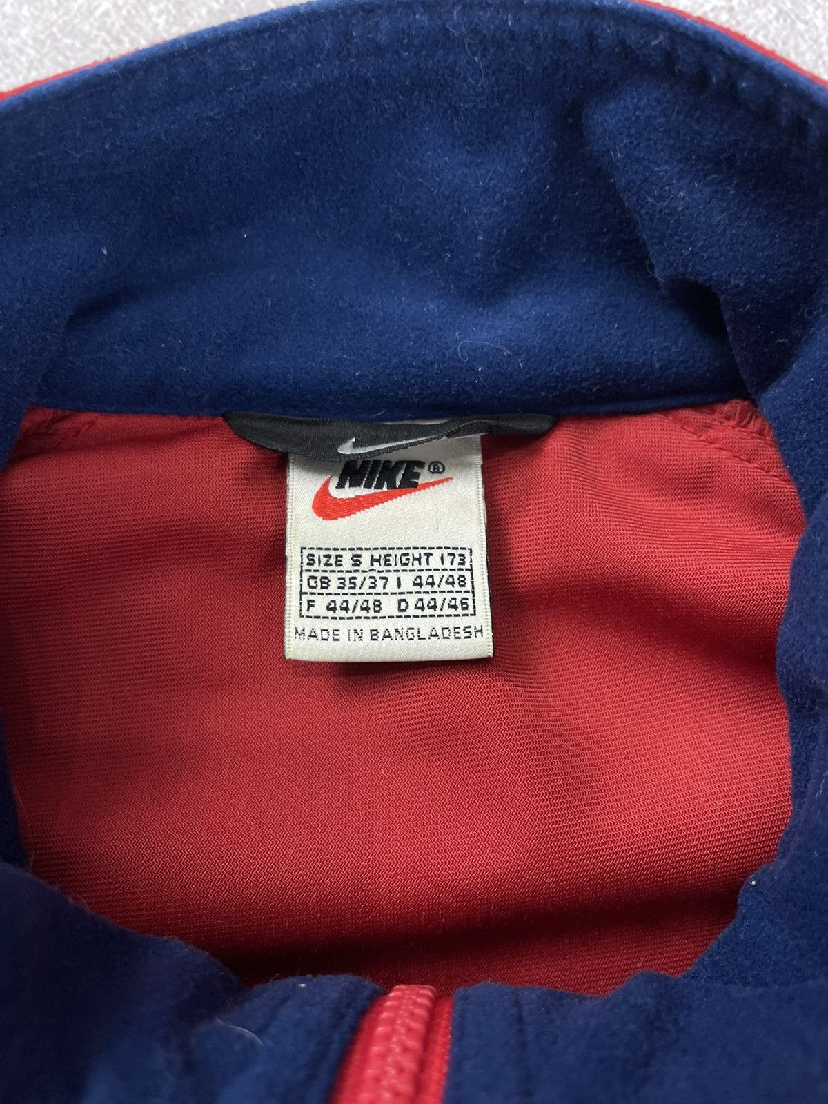 Nike × Vintage Vintage Nike USA Velvet Track Jacket Size S Size US S / EU 44-46 / 1 - 7 Thumbnail
