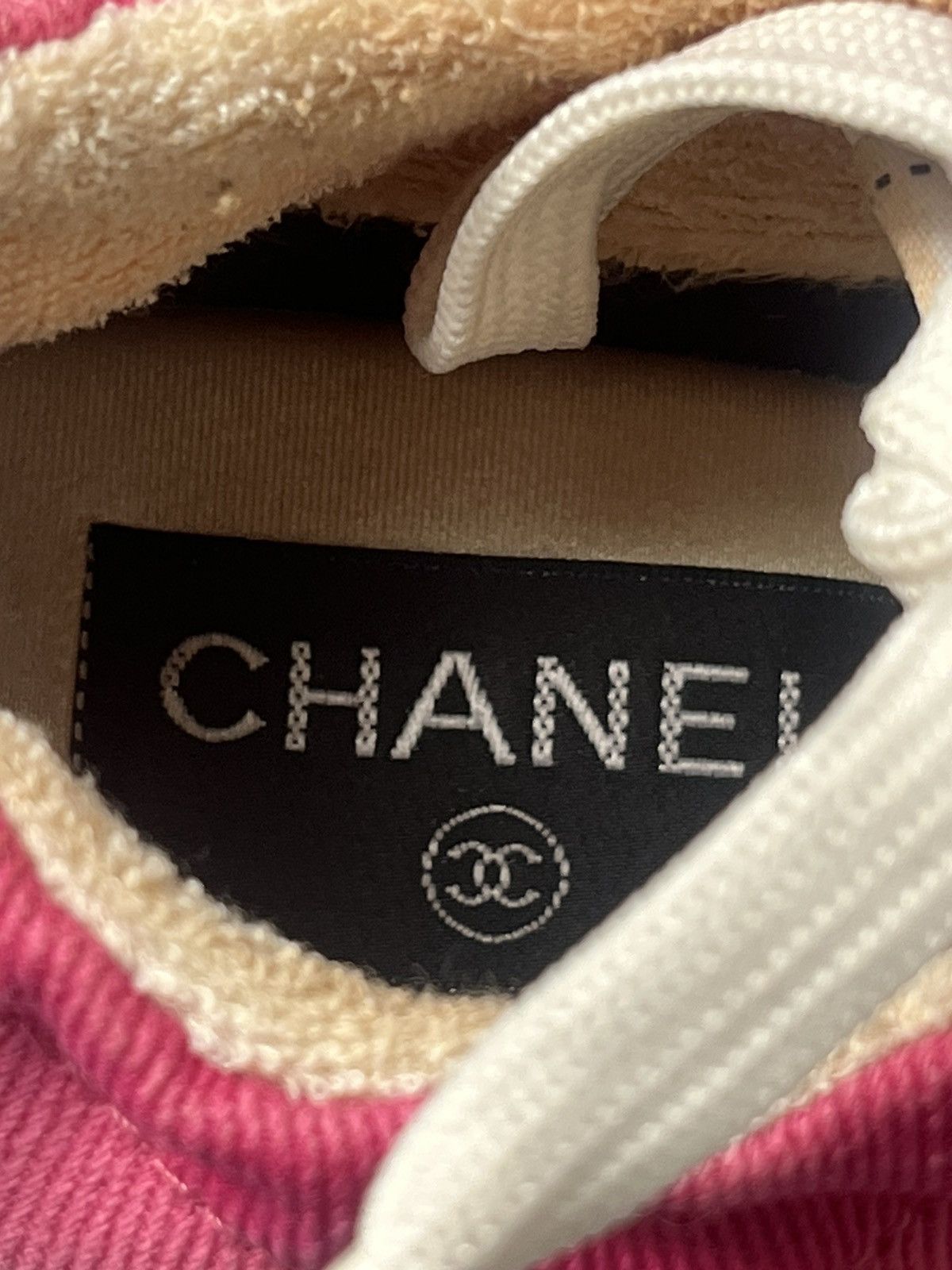 Chanel Chanel Trainer Sneaker Pink Size US 7.5 / IT 37.5 - 12 Thumbnail