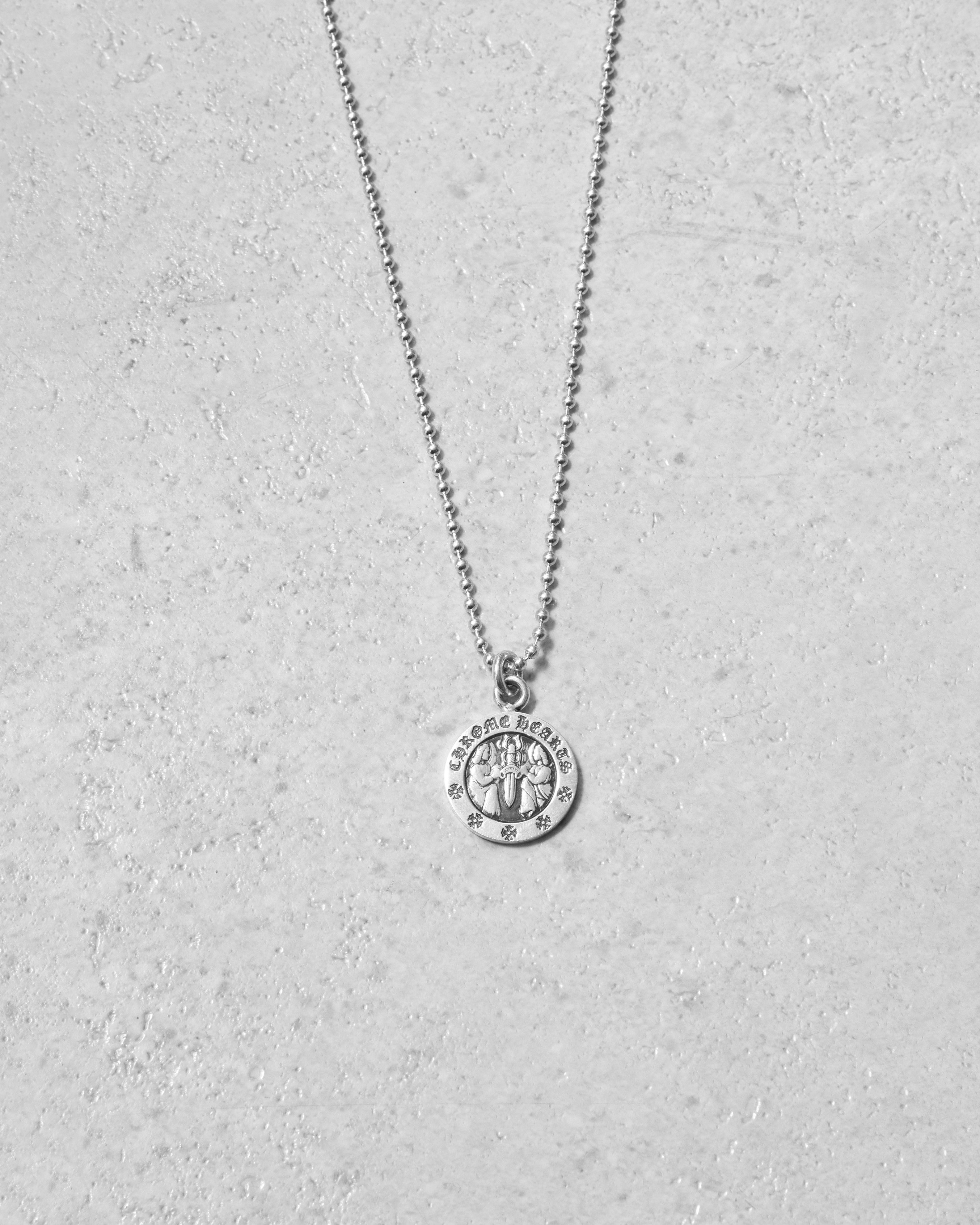 Chrome Hearts CHROME HEARTS Angel Medal Plus Ball Chain Necklace Size ONE SIZE - 4 Thumbnail