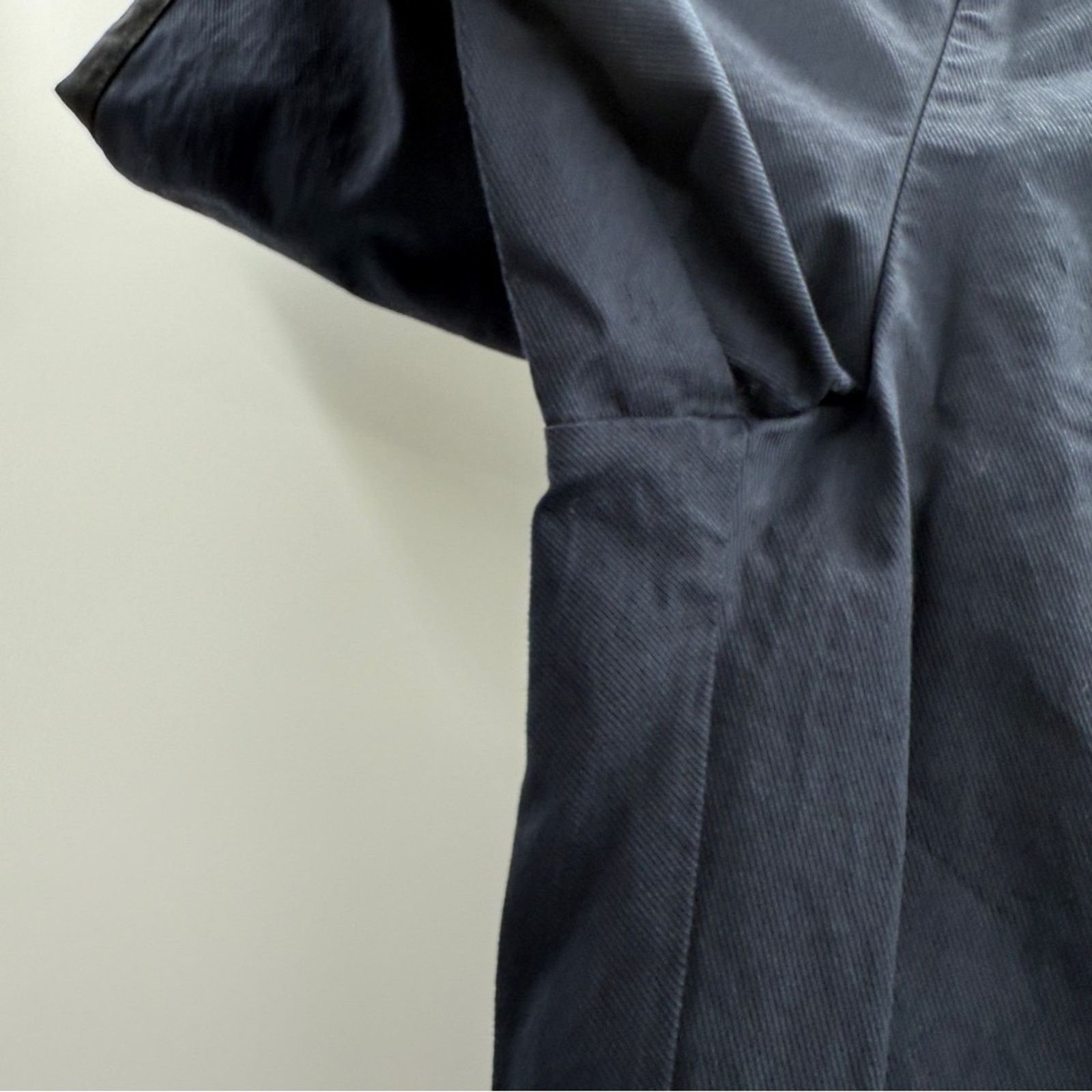 Derek Lam 10 Crosby Derek Lam 10 Crosby Navy Blue & Black Side Zip Skinny Pants Size 28" / US 6 / IT 42 - 6 Thumbnail