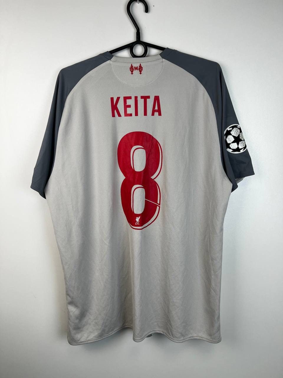 New Balance Liverpool New Balance Keita 8 2018-19 jersey t-shirt size XL Size US XL / EU 56 / 4 - 4 Thumbnail