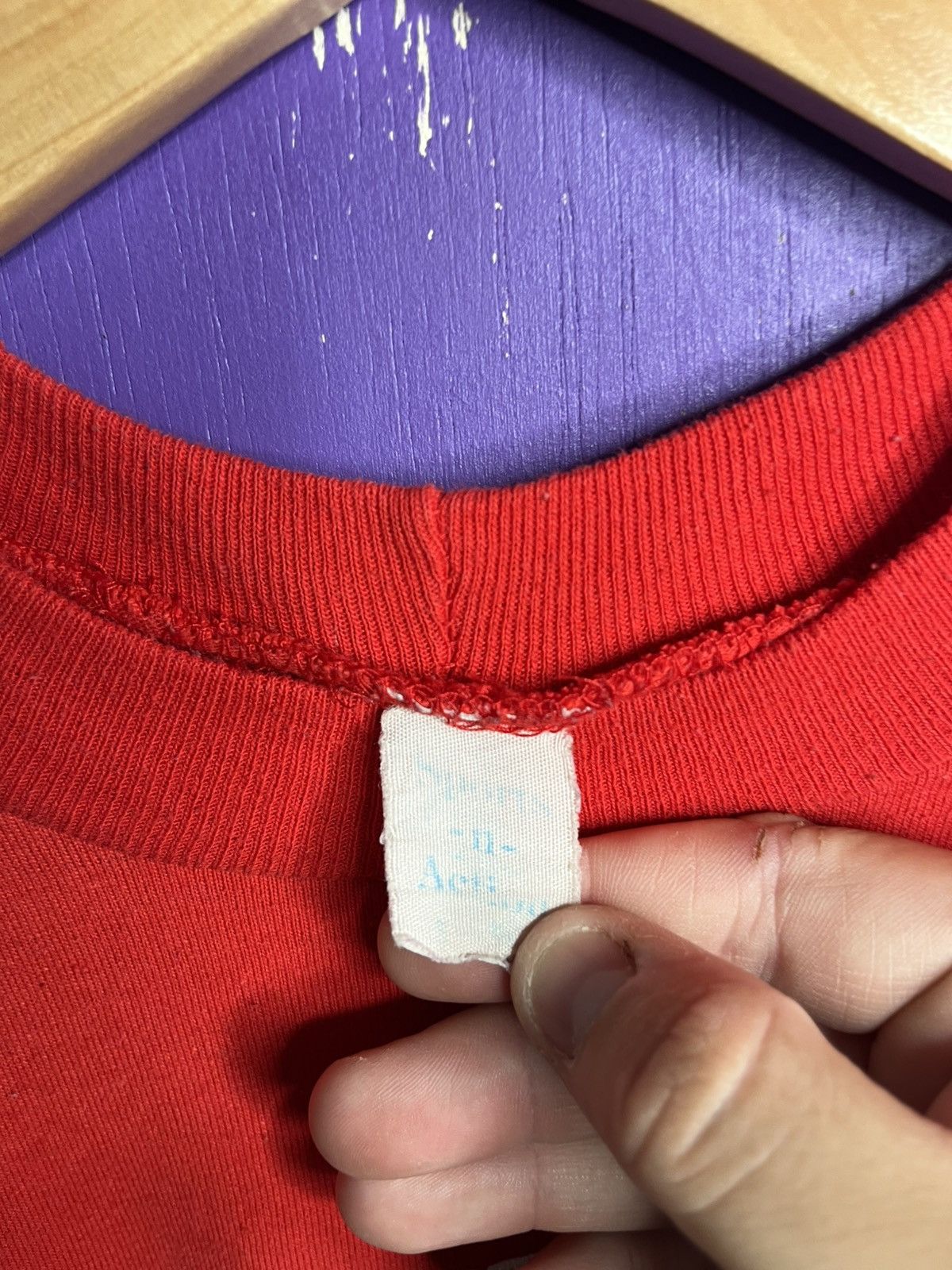 Vintage Vintage 70s Louisville cardinals explosion two tone tee Size US L / EU 52-54 / 3 - 4 Thumbnail