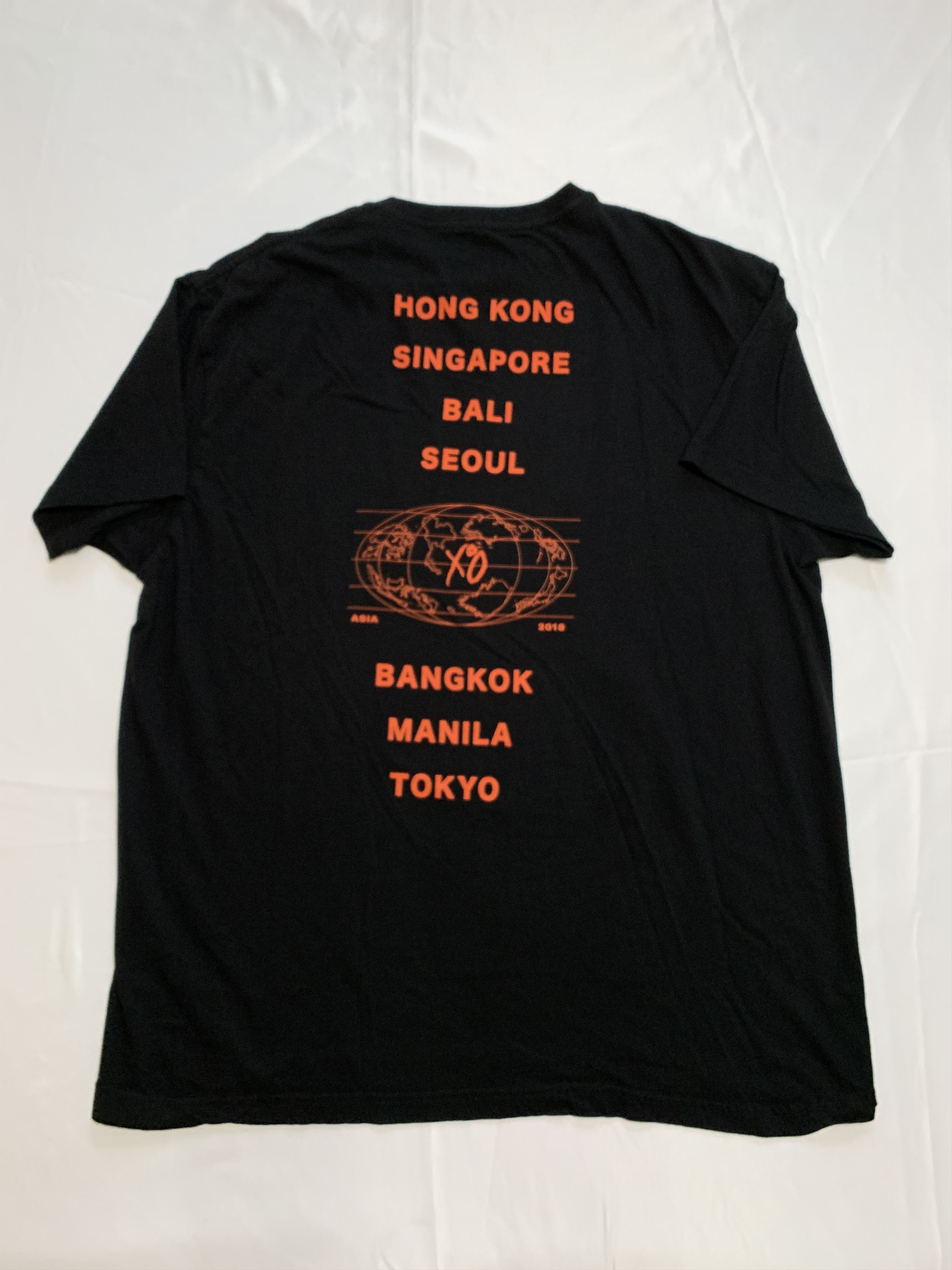 The Weeknd Abel The Killer XO Japan Tokyo Exclusive T-shirt